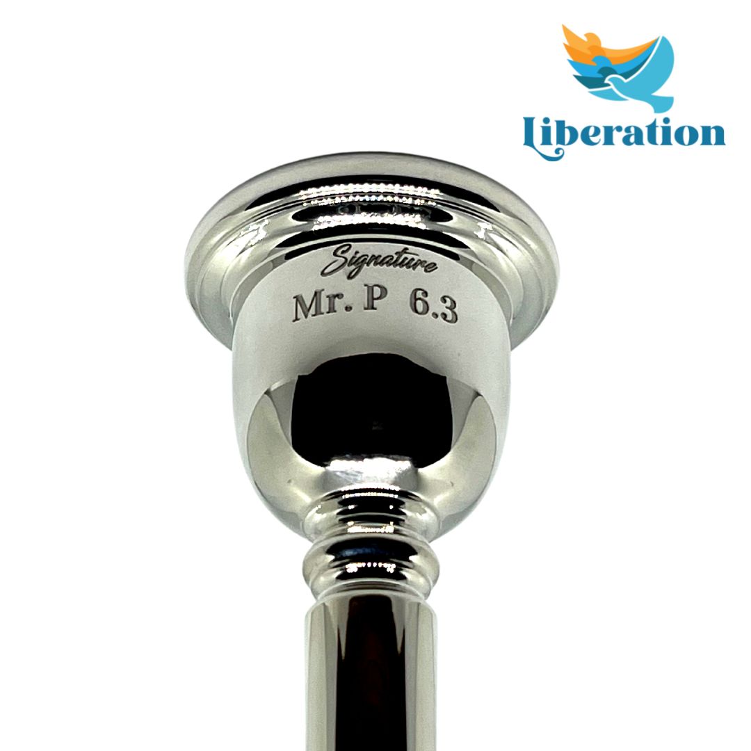 Liberation Mr. P 6.3 Signature Tuba Mouthpiece Professor Mouthpiece