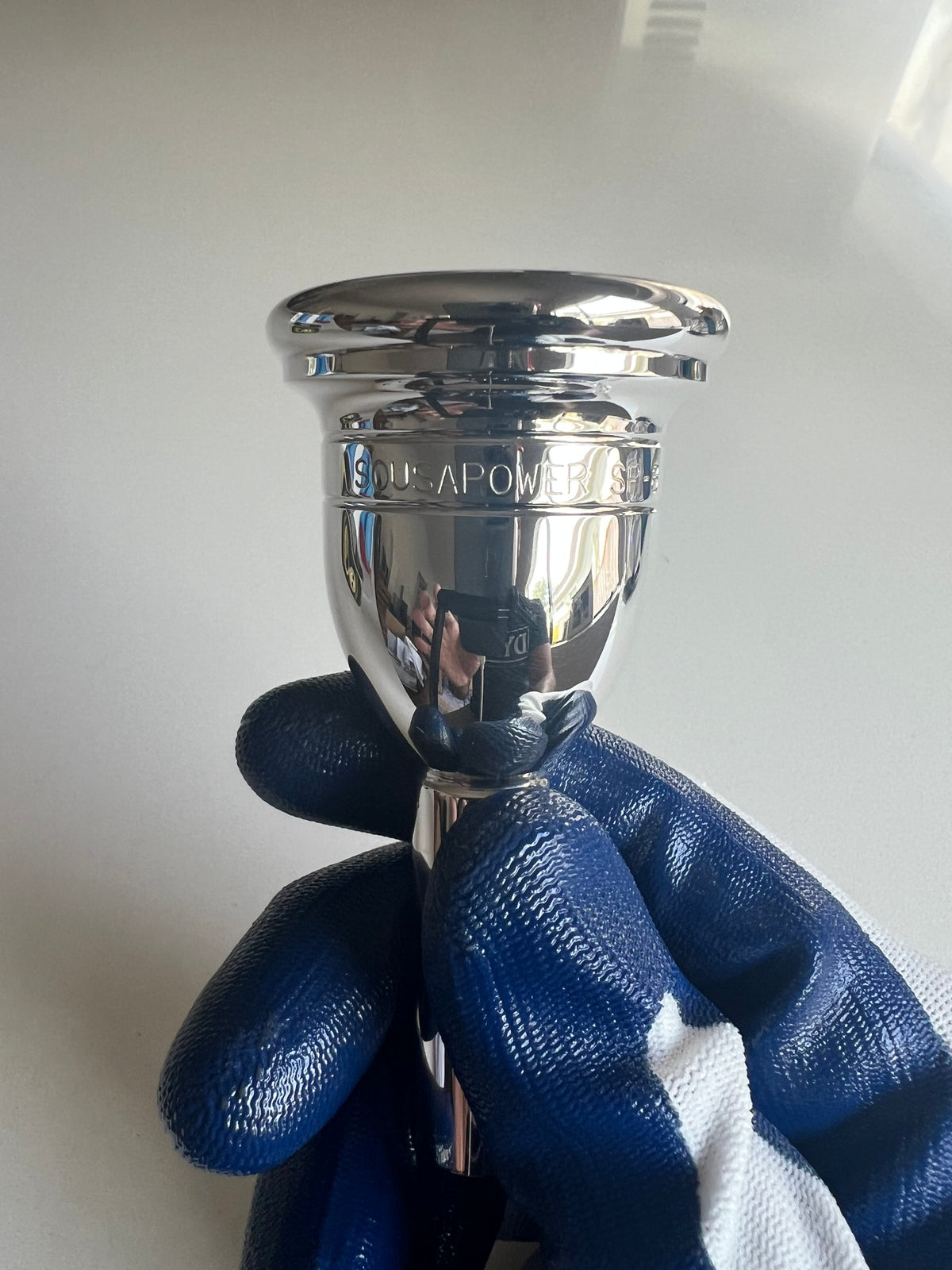 Robert Tucci Sousapower 8 Tuba/Sousaphone Mouthpiece Silver Plated