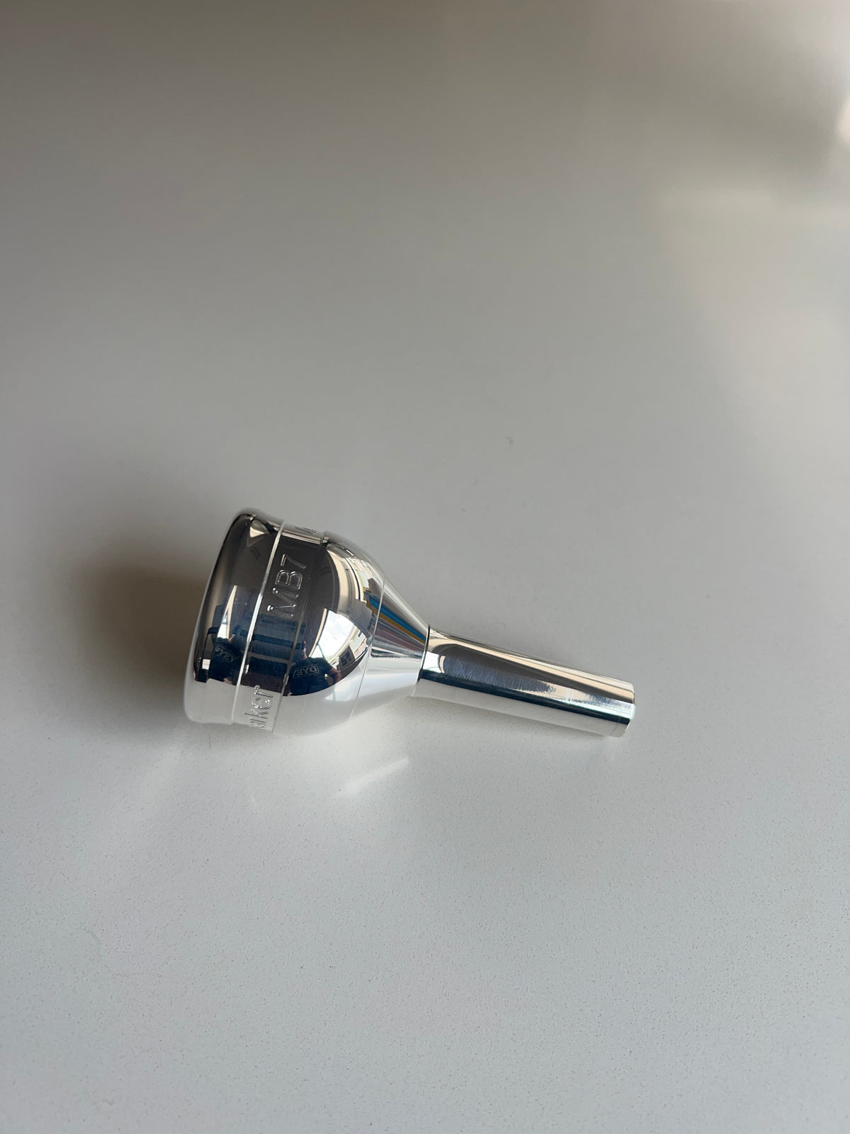 Mercer and Barker Silver MB7 Lake Monster Tuba Mouthpiece