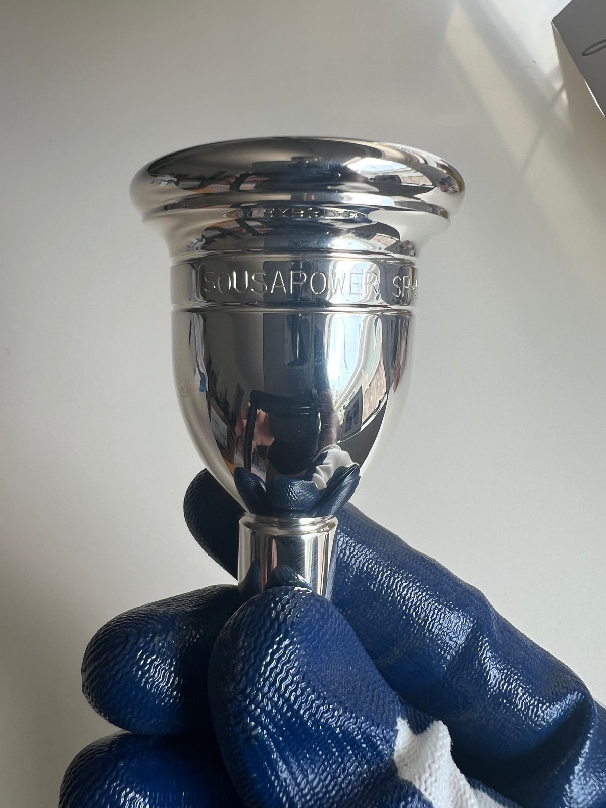 Sousapower 5 Robert Tucci SP-5 Tuba Sousaphone Mouthpiece Silver Pre-Owned