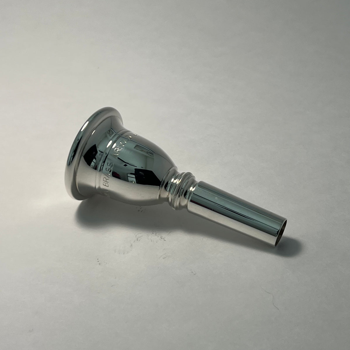 Arnold Jacobs Heritage Tuba Mouthpiece by Canadian Brass Silver Plated *Pre-Owned