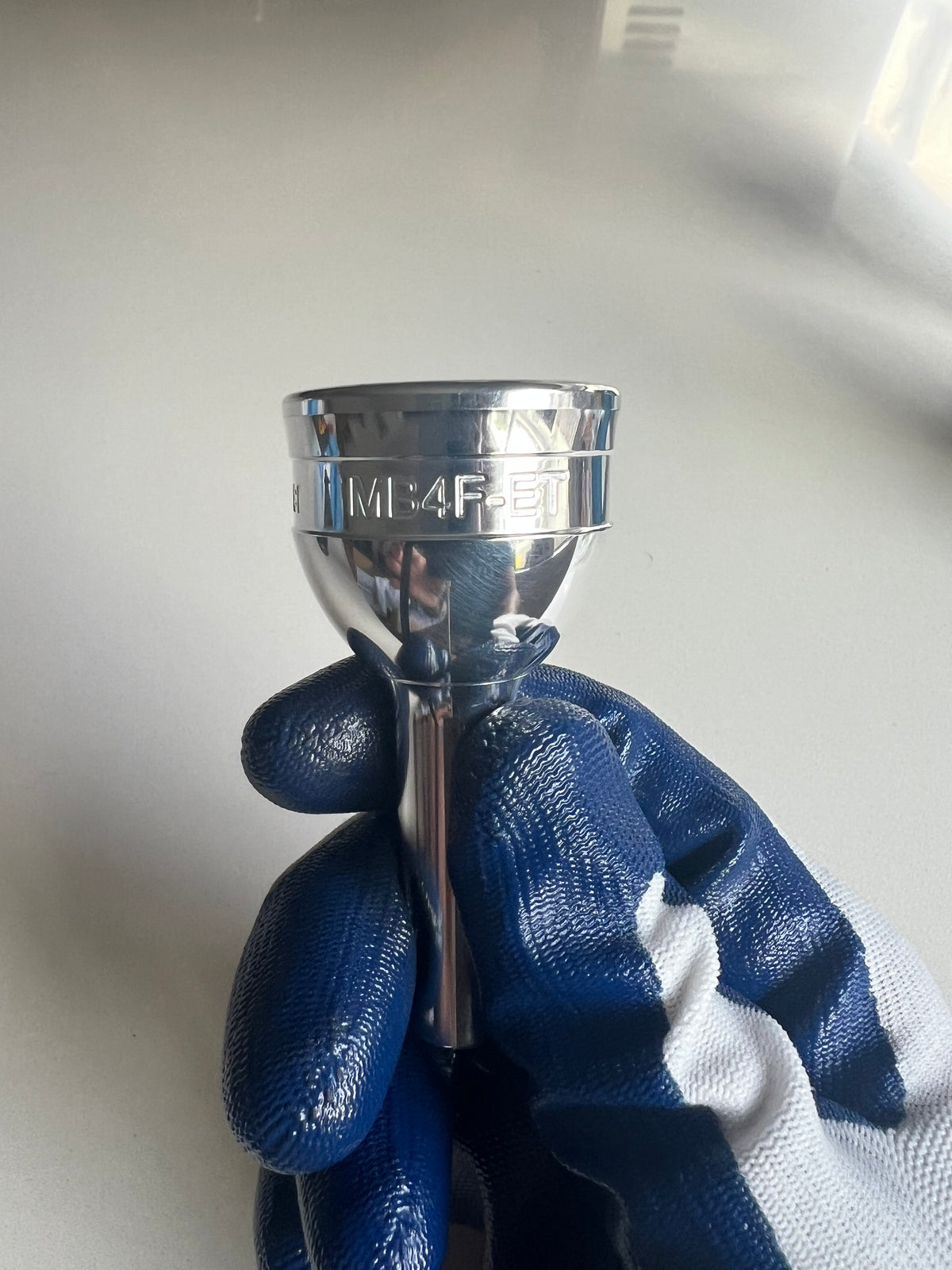 Mercer and Barker MB4F ET Power Euphonium Mouthpiece Silver
