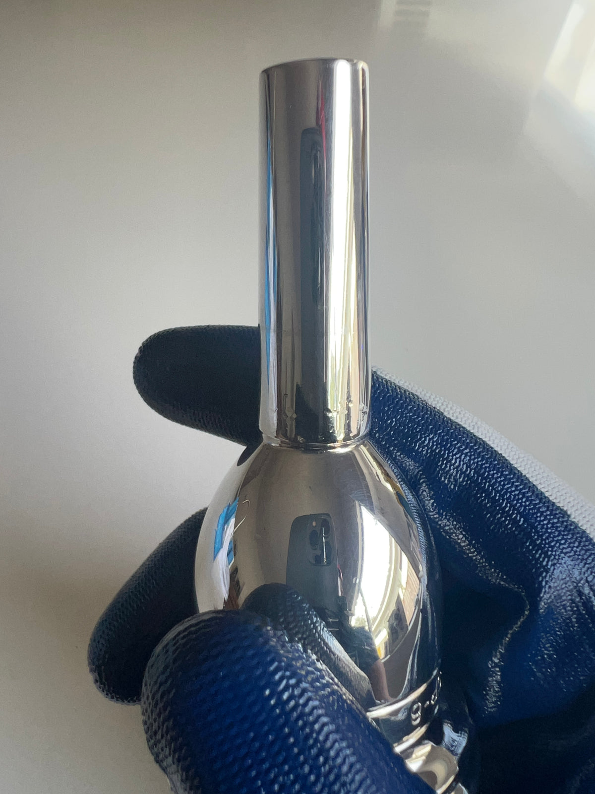 Robert Tucci Sousapower 8 Tuba/Sousaphone Mouthpiece Silver