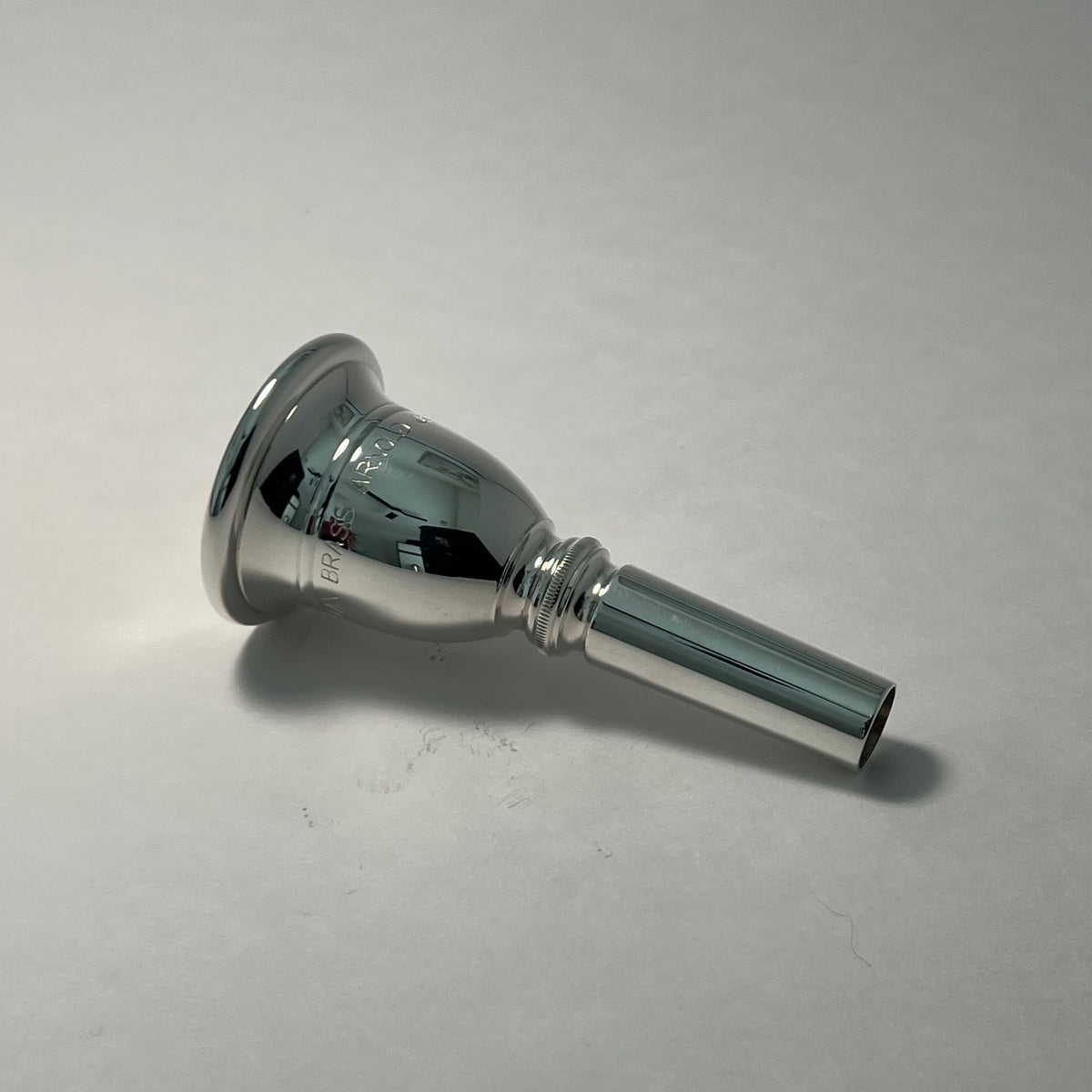 Arnold Jacobs Heritage Tuba Mouthpiece by Canadian Brass Silver Plated *Pre-Owned