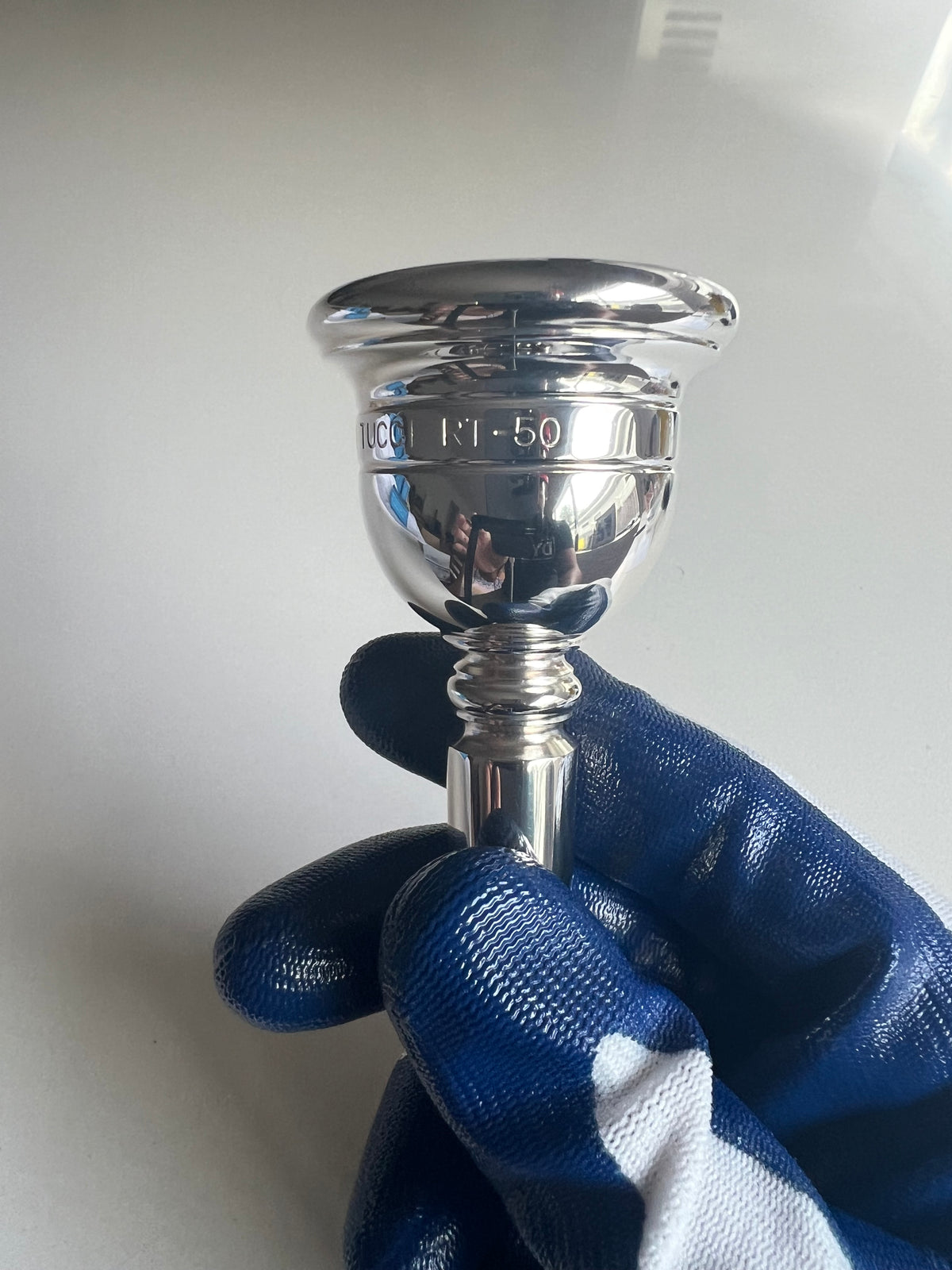 Robert Tucci RT-50 Tuba Mouthpiece Silver Plated