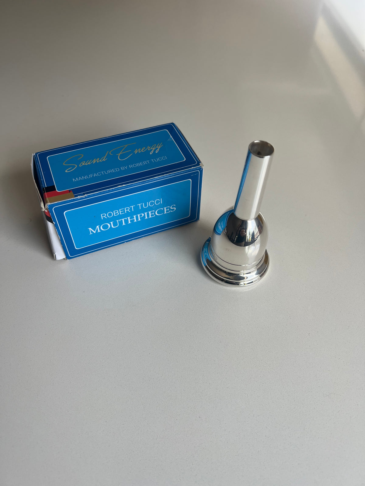Sousapower 5 Robert Tucci SP-5 Tuba Sousaphone Mouthpiece Silver Pre-Owned