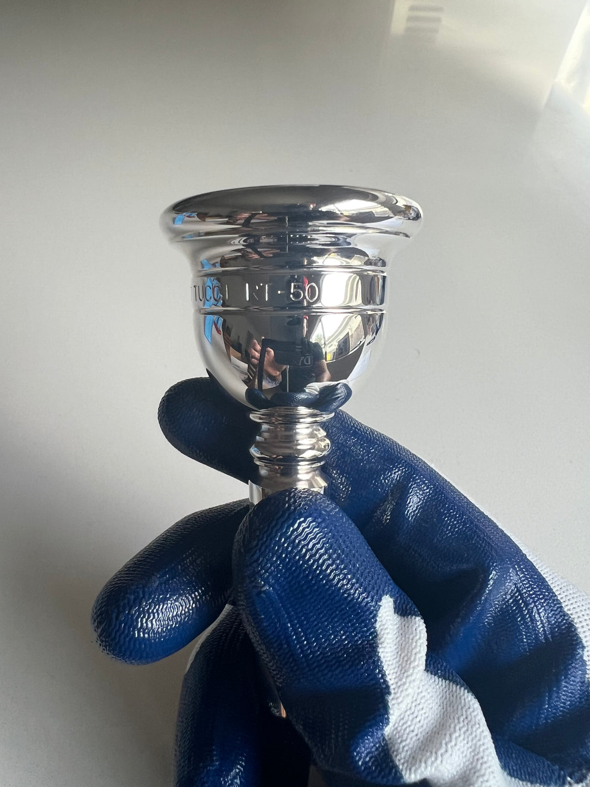 Robert Tucci RT-50 Tuba Mouthpiece Silver Plated