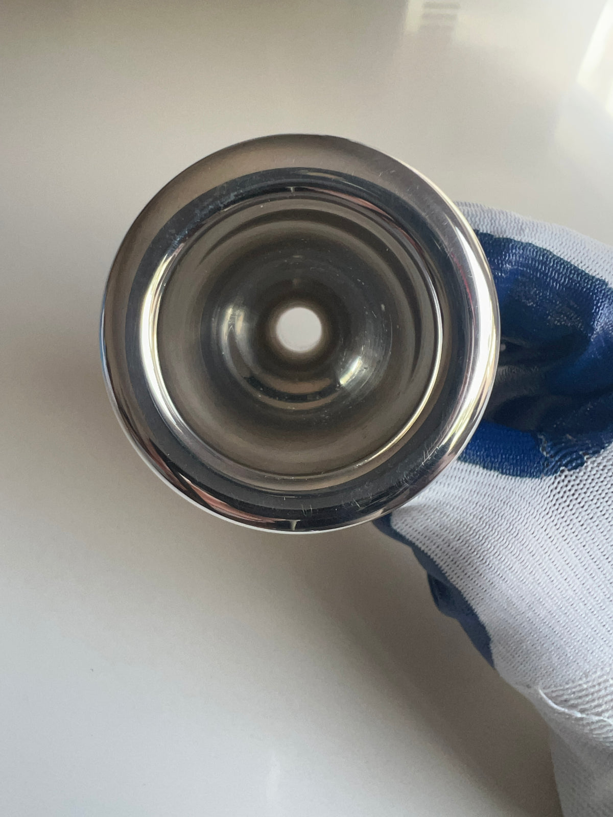 Robert Tucci Sousapower 8 Tuba/Sousaphone Mouthpiece Silver