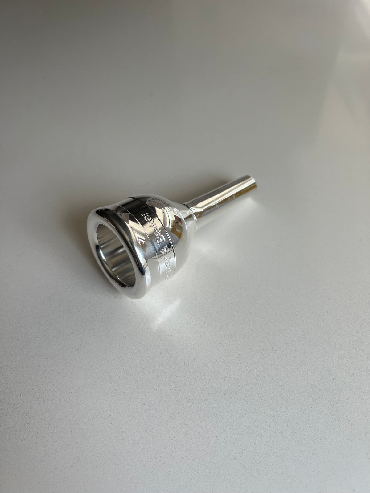 Mercer and Barker MB2 Tuba Mouthpiece Silver Plated