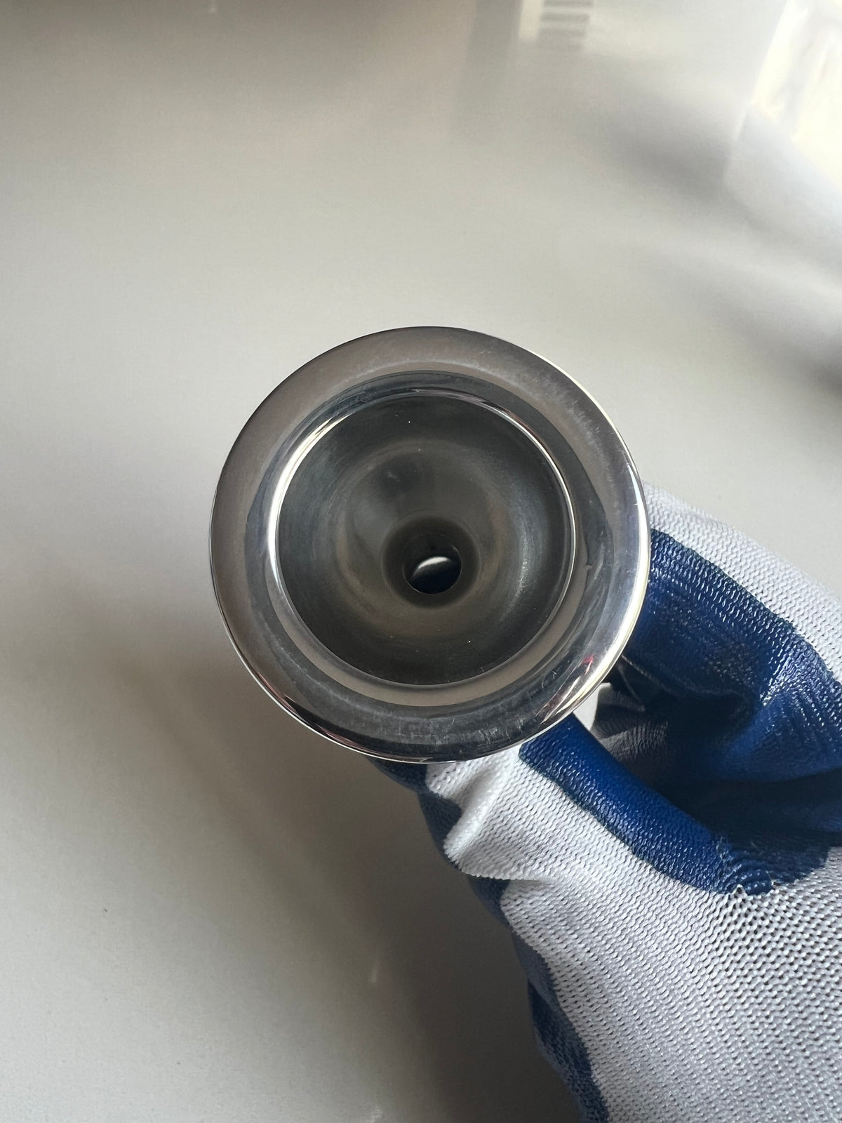 Mercer and Barker MB4F ET Power Euphonium Mouthpiece Silver