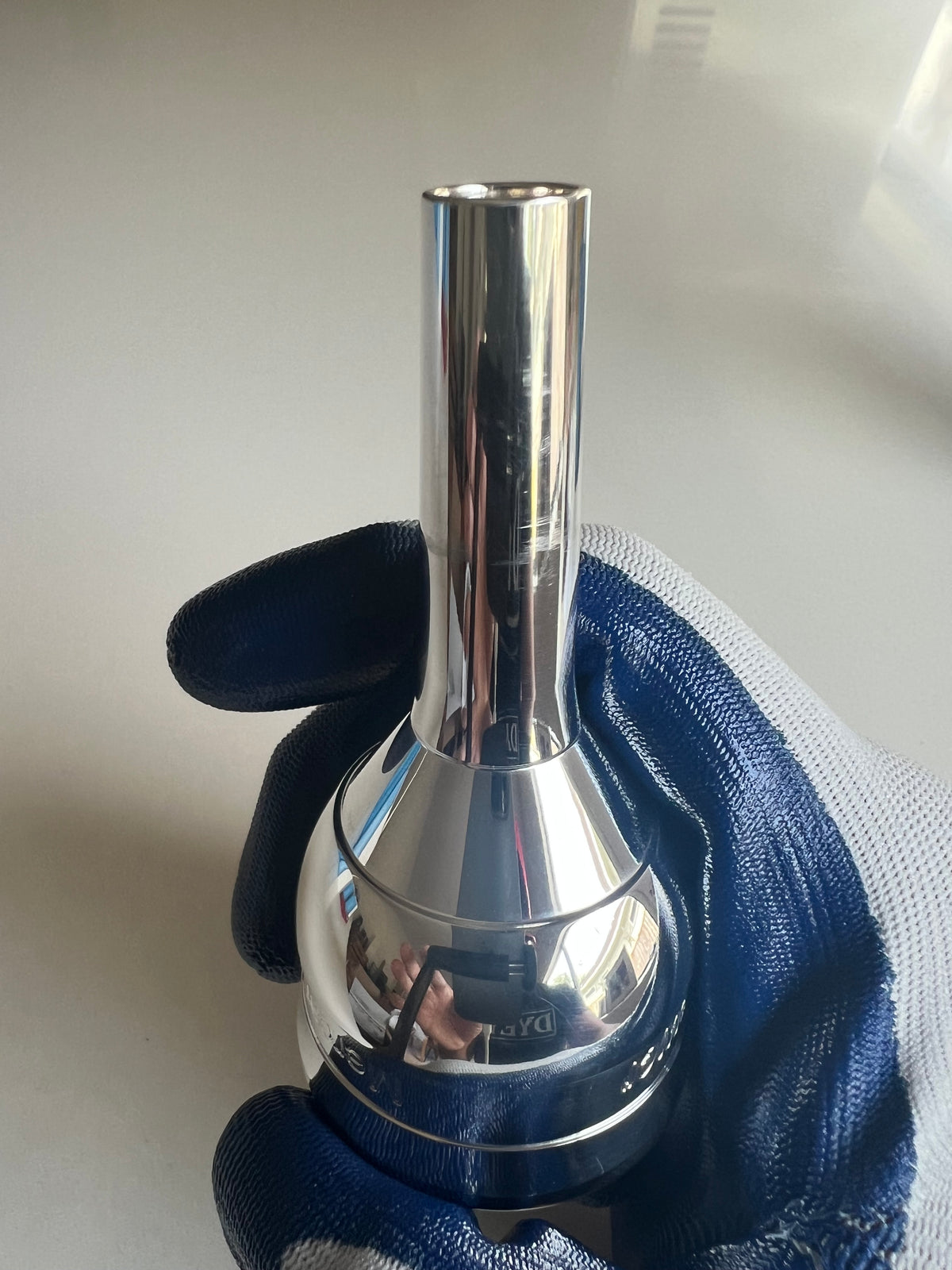 Mercer and Barker MB3 Power Tuba Mouthpiece Silver Plated