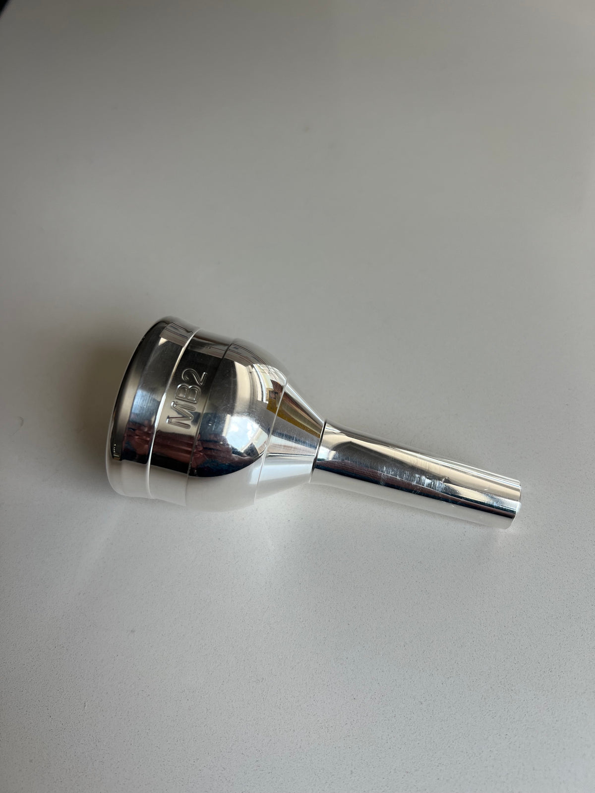 Mercer and Barker MB2 Tuba Mouthpiece Silver Plated