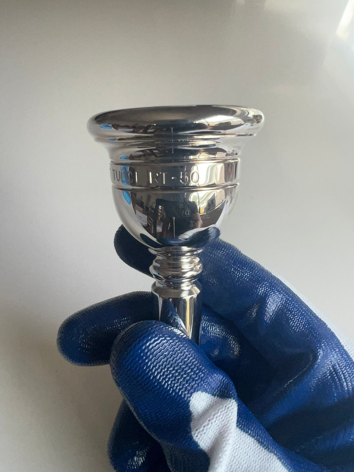 Robert Tucci RT-50 Tuba Mouthpiece Silver Plated