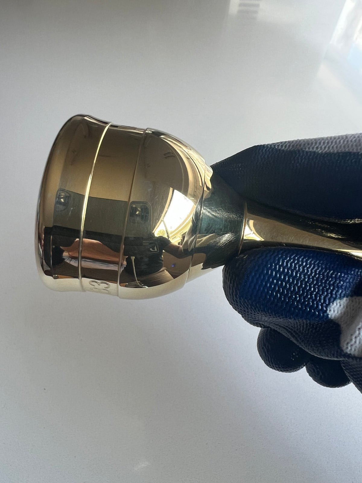 Mercer and Barker MB3 Tuba Mouthpiece Gold Plated
