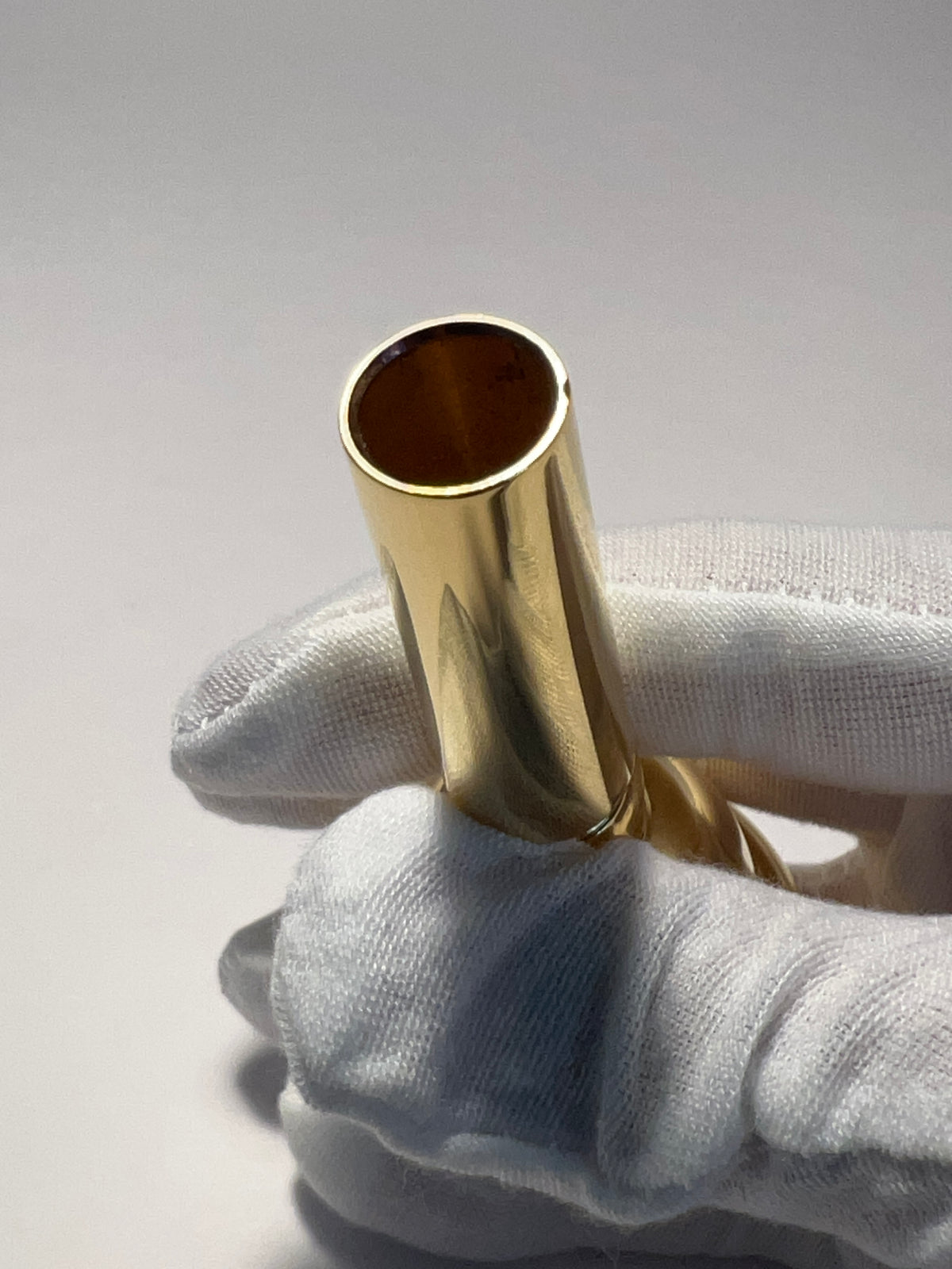 Robert Tucci RT-64 Gold Plated Tuba Mouthpiece Standard Shank