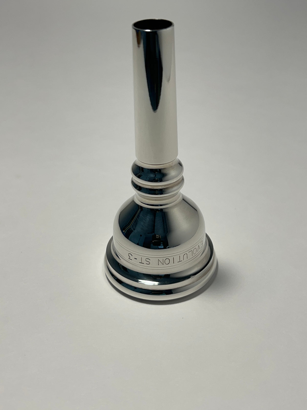 Robert Tucci Evolution Tuba Mouthpiece ST-3 - Silver Plated Tester Model
