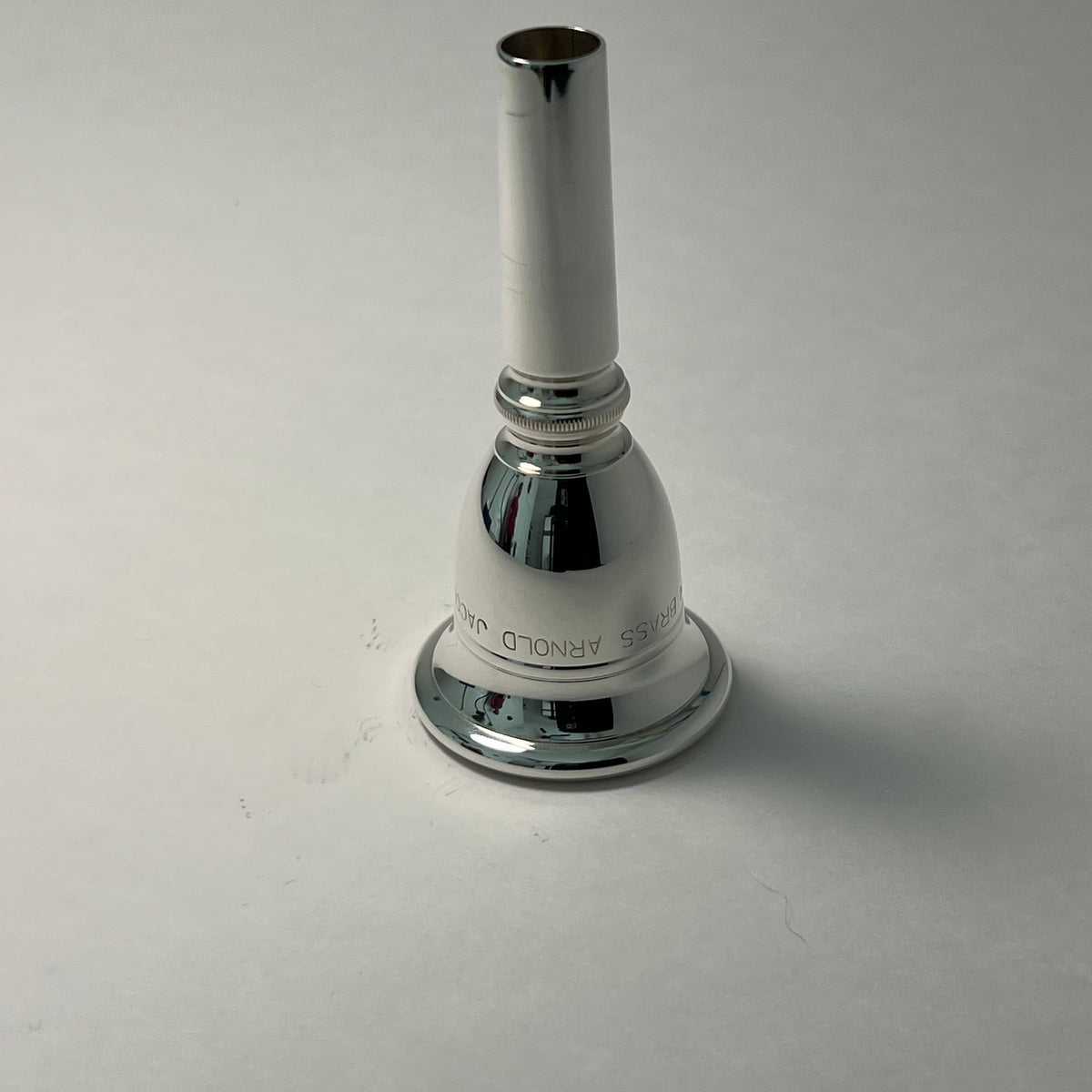 Arnold Jacobs Heritage Tuba Mouthpiece by Canadian Brass Silver Plated *Pre-Owned
