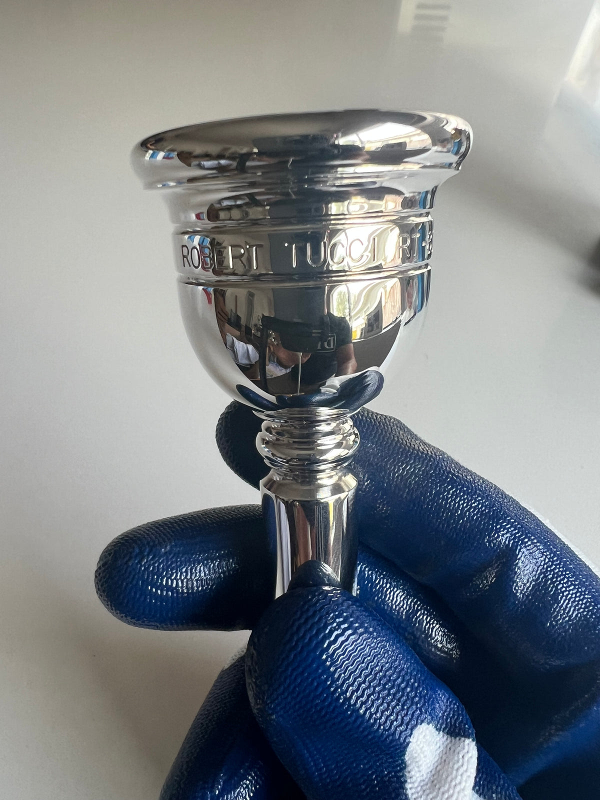 Robert Tucci RT-83 Tuba Mouthpiece Silver