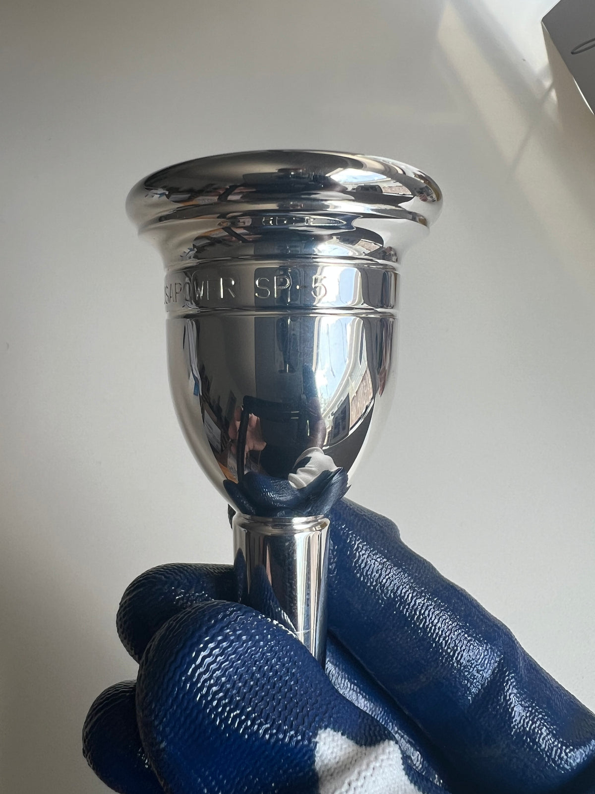 Sousapower 5 Robert Tucci SP-5 Tuba Sousaphone Mouthpiece Silver Pre-Owned