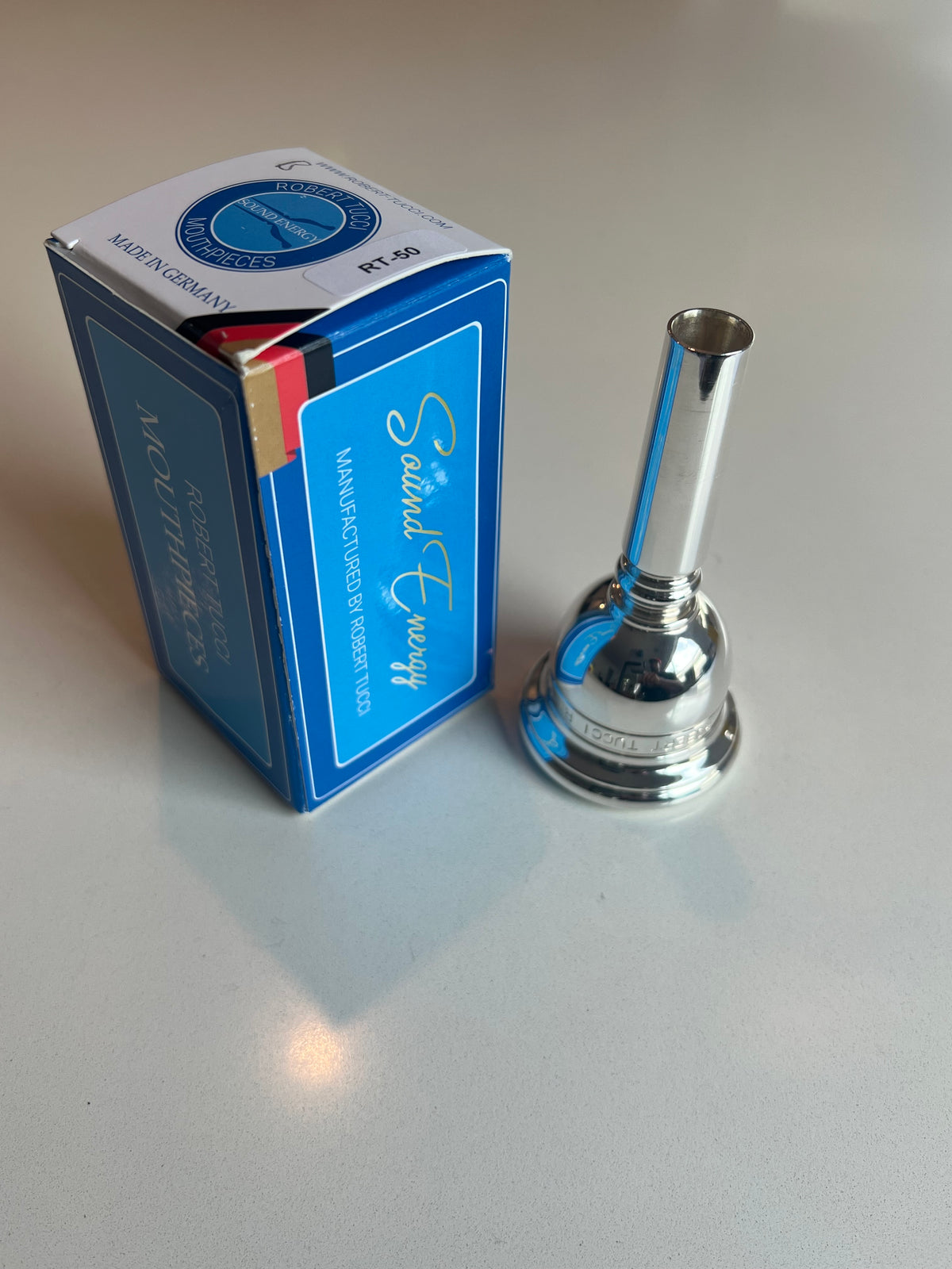 Robert Tucci RT-50 Tuba Mouthpiece Silver Plated
