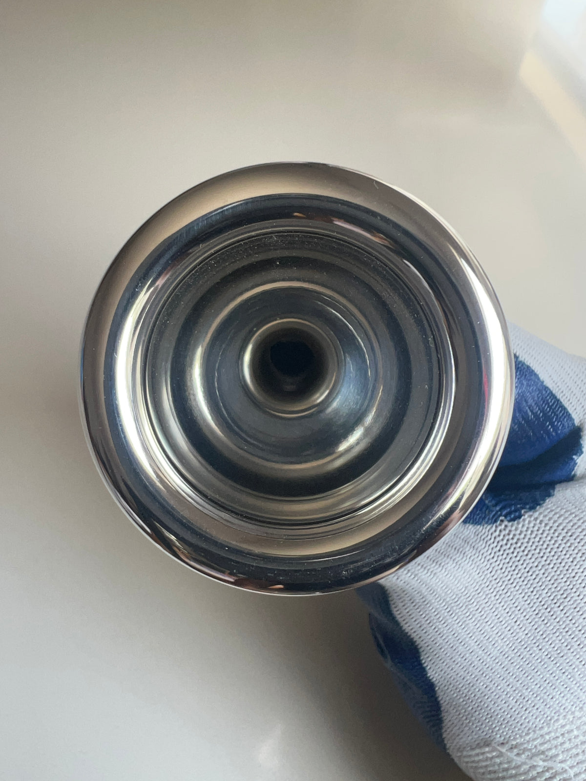 Mercer and Barker Silver MB7 Lake Monster Tuba Mouthpiece