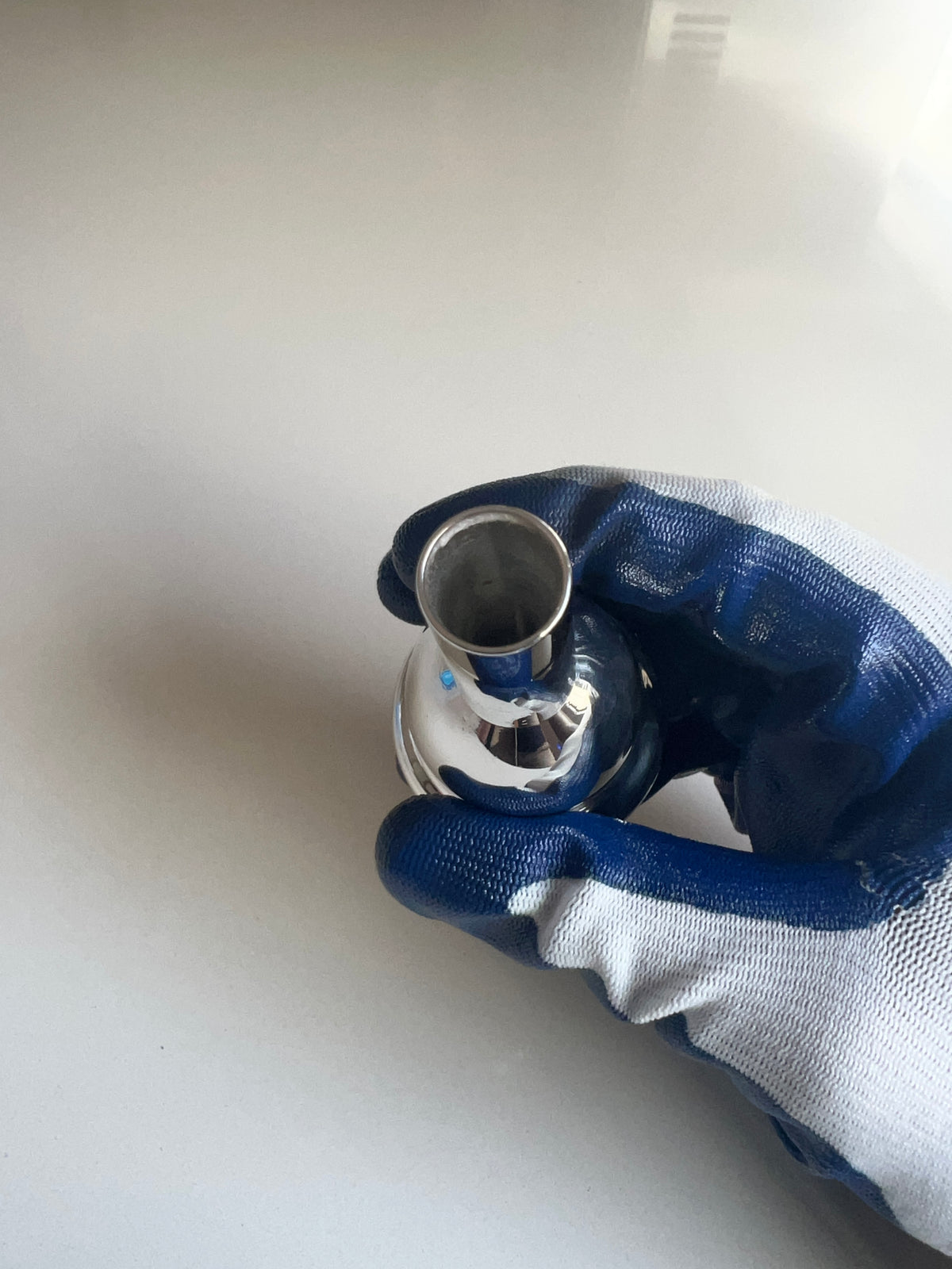 Robert Tucci Sousapower 8 Tuba/Sousaphone Mouthpiece Silver