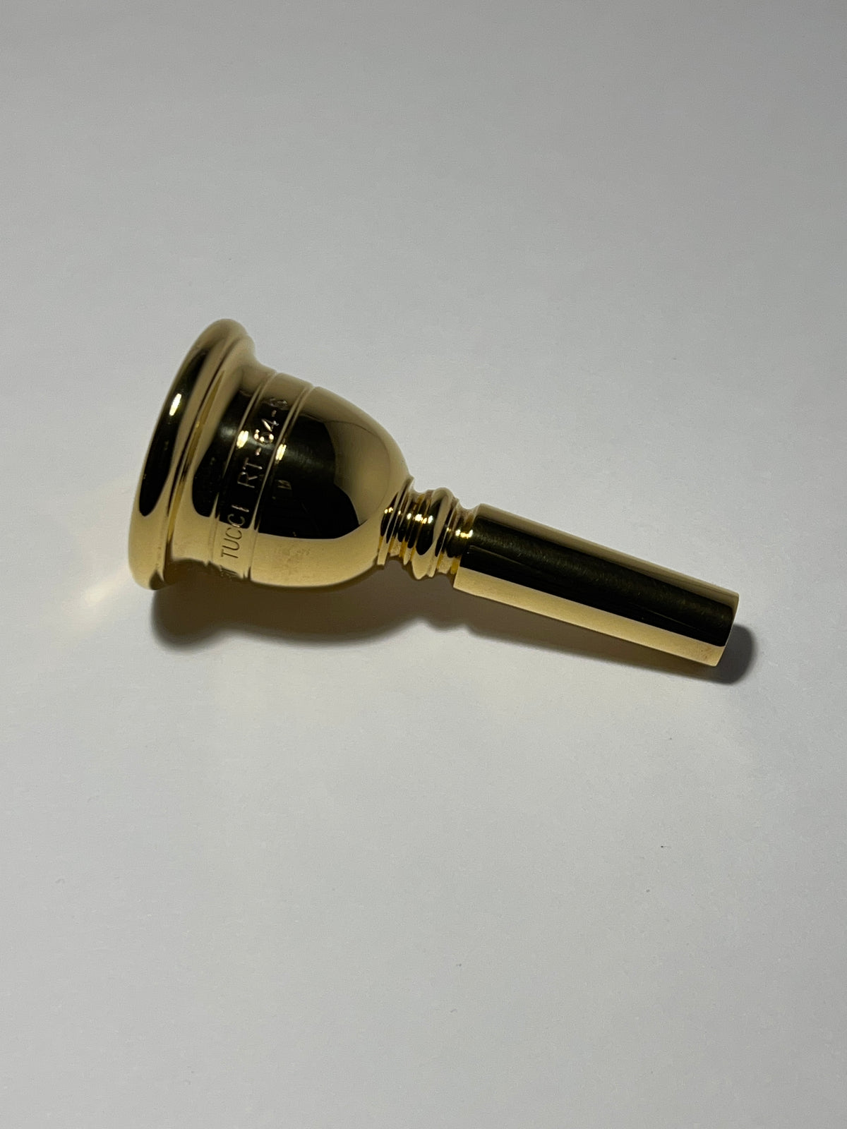 Robert Tucci RT-64s Small Shank Tuba Mouthpiece Gold Plated *Pre-Owned