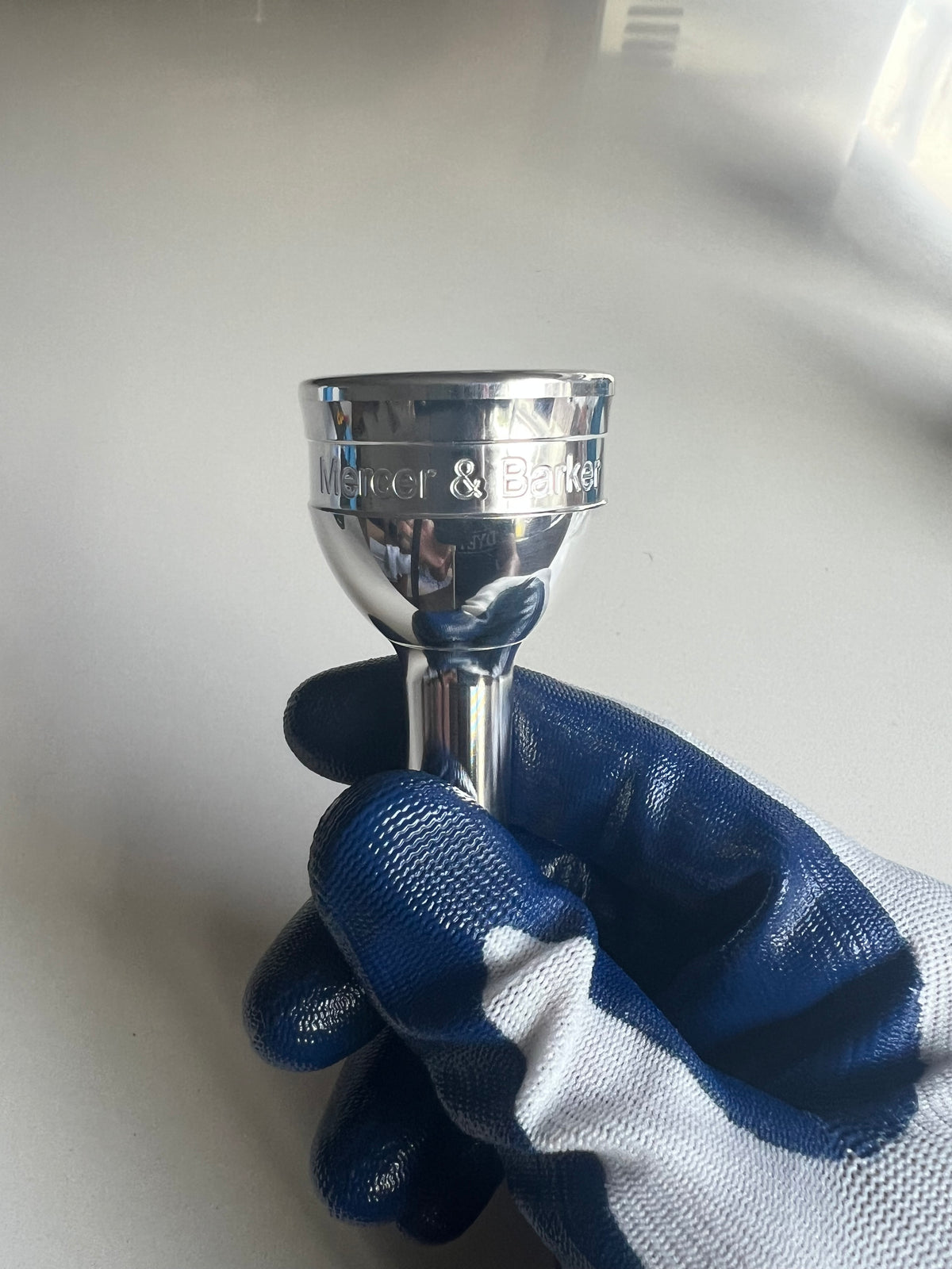 Mercer and Barker MB4F ET Power Euphonium Mouthpiece Silver