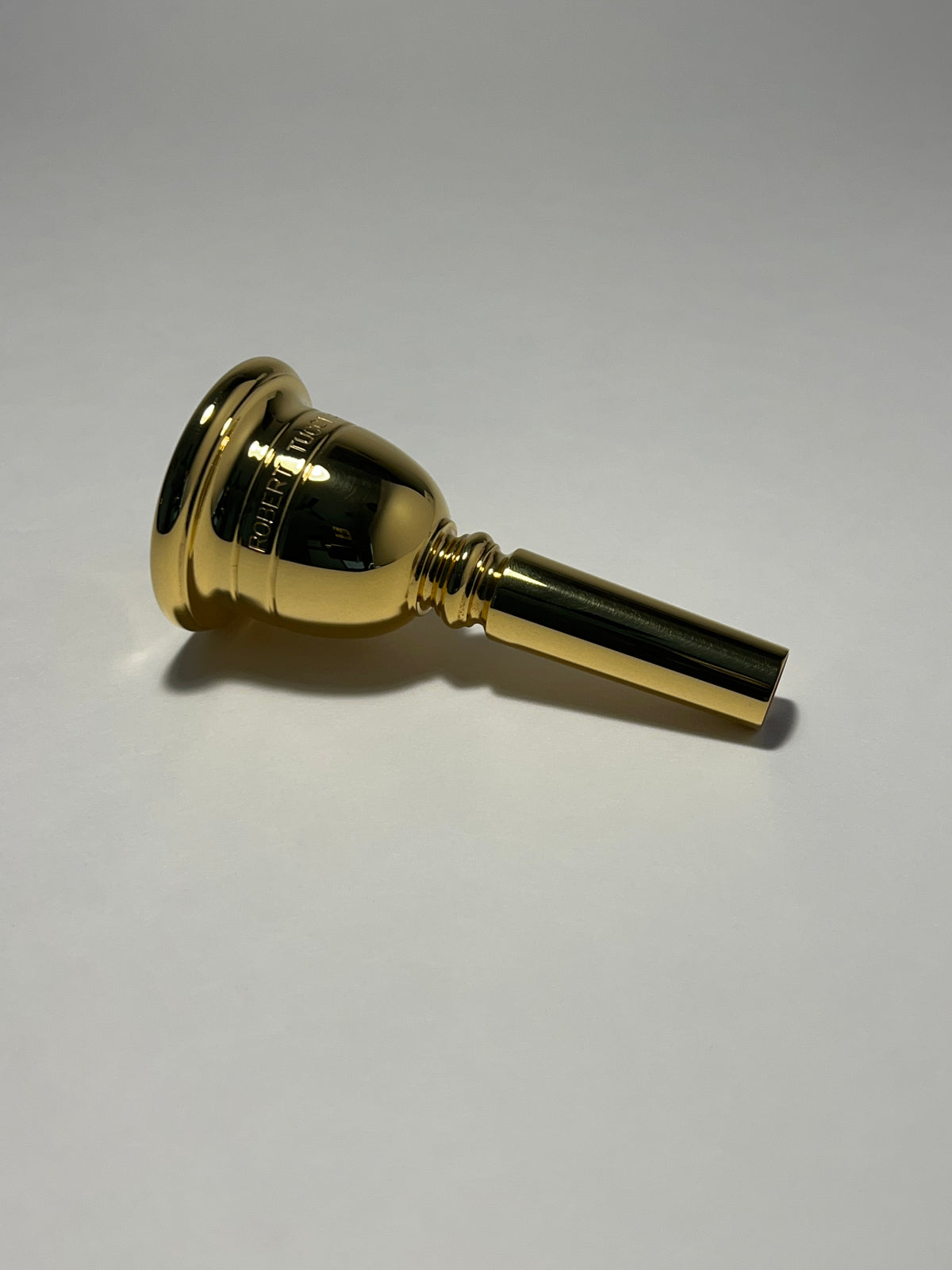 Robert Tucci RT-64 Gold Plated Tuba Mouthpiece Standard Shank