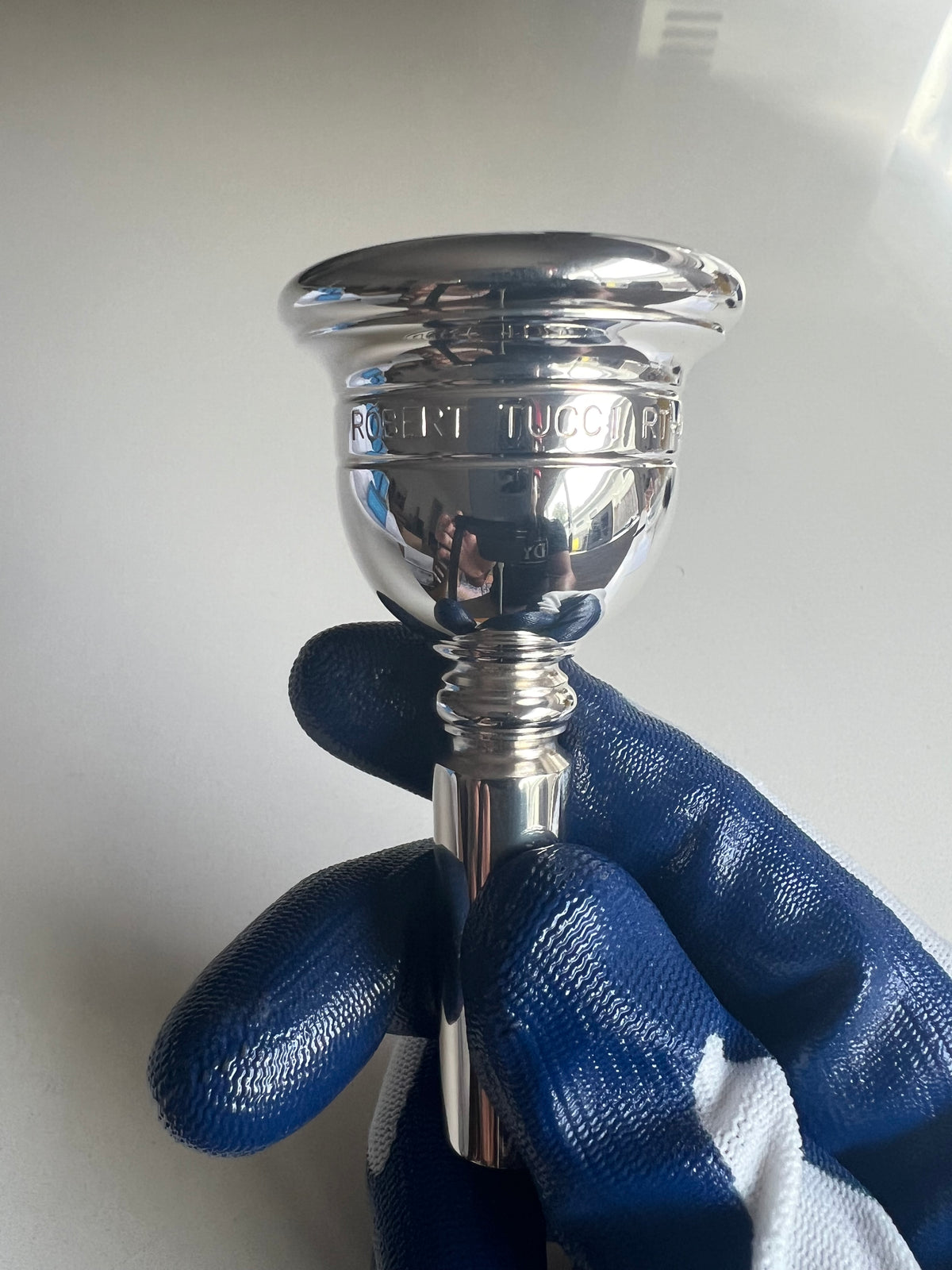 Robert Tucci RT-50 Tuba Mouthpiece Silver Plated