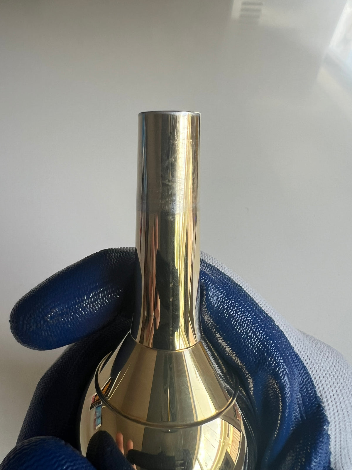 Mercer and Barker MB3 Tuba Mouthpiece Gold Plated