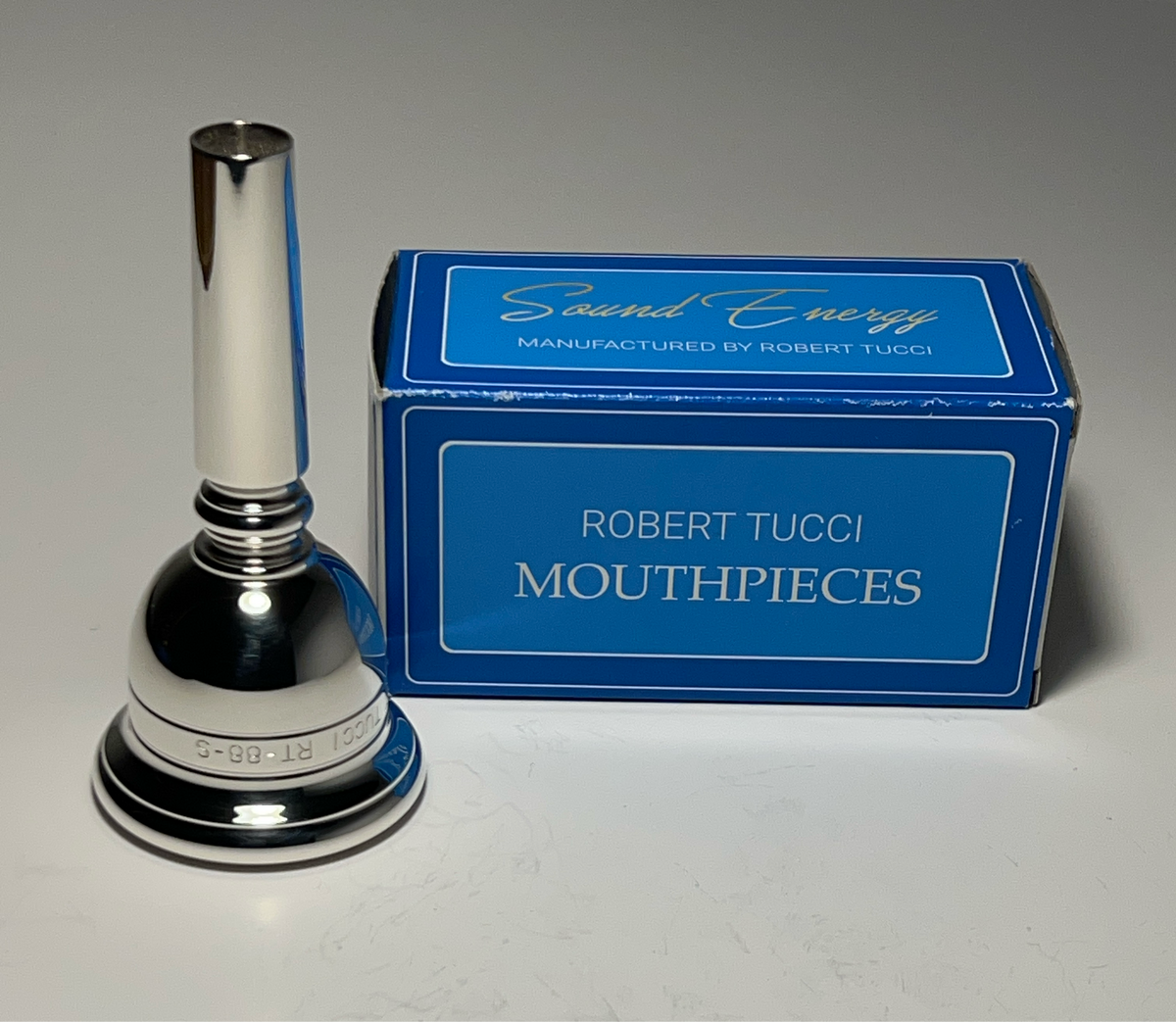 Robert Tucci RT-88s Small Shank Silver Tuba Mouthpiece *B Stock