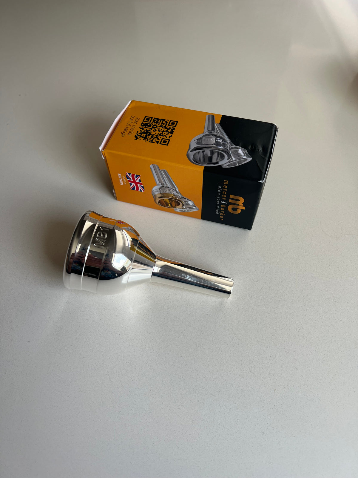 Mercer and Barker MB1 Tuba Mouthpiece