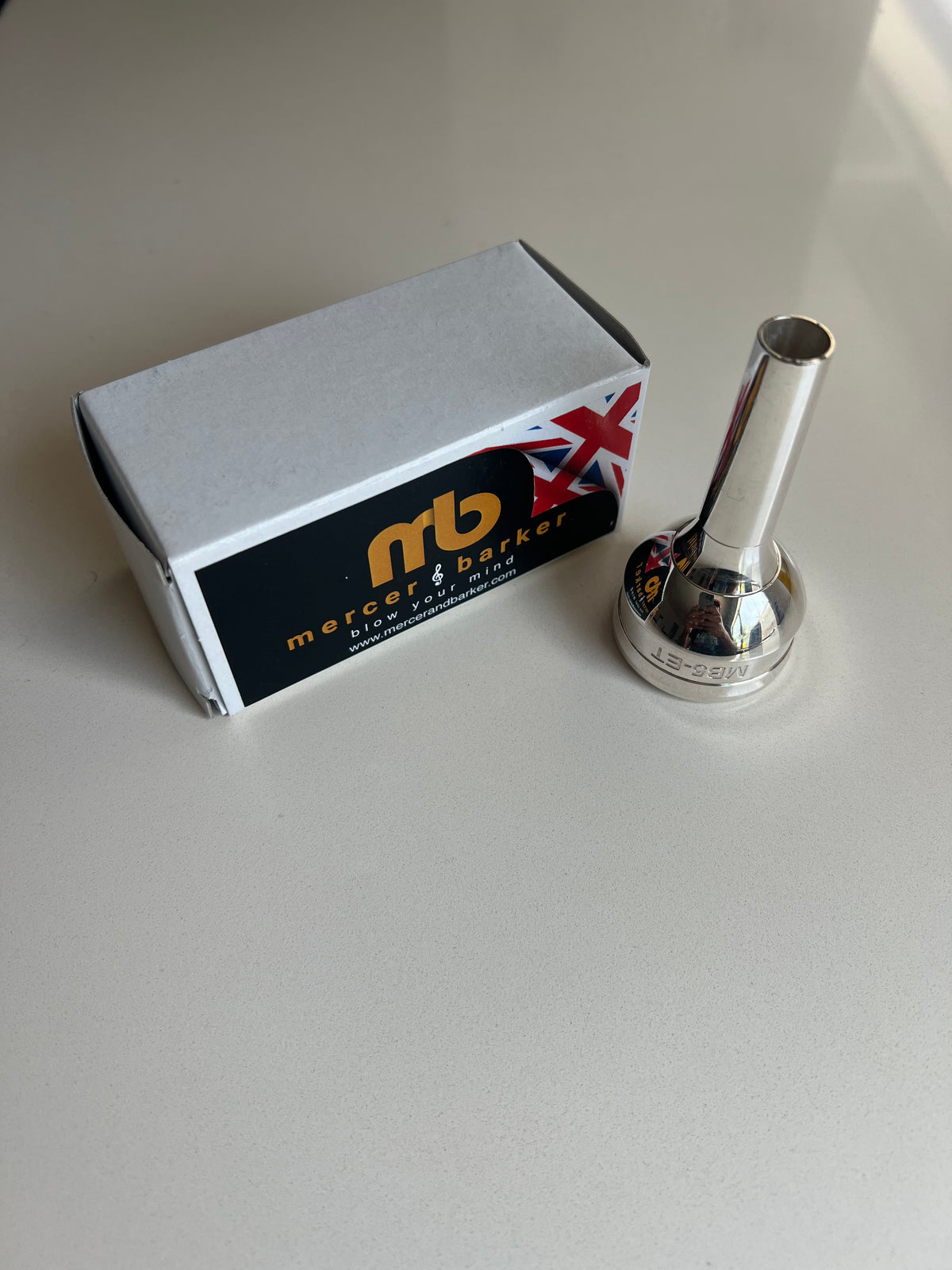 Mercer and Barker MB5ET Euphonium Mouthpiece