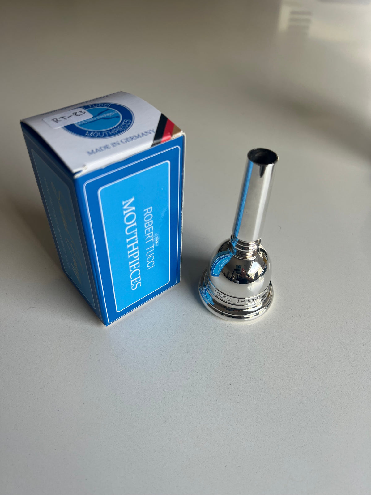 Robert Tucci RT-83 Tuba Mouthpiece Silver