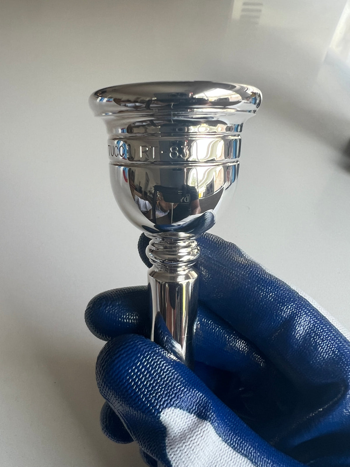 Robert Tucci RT-83 Tuba Mouthpiece Silver