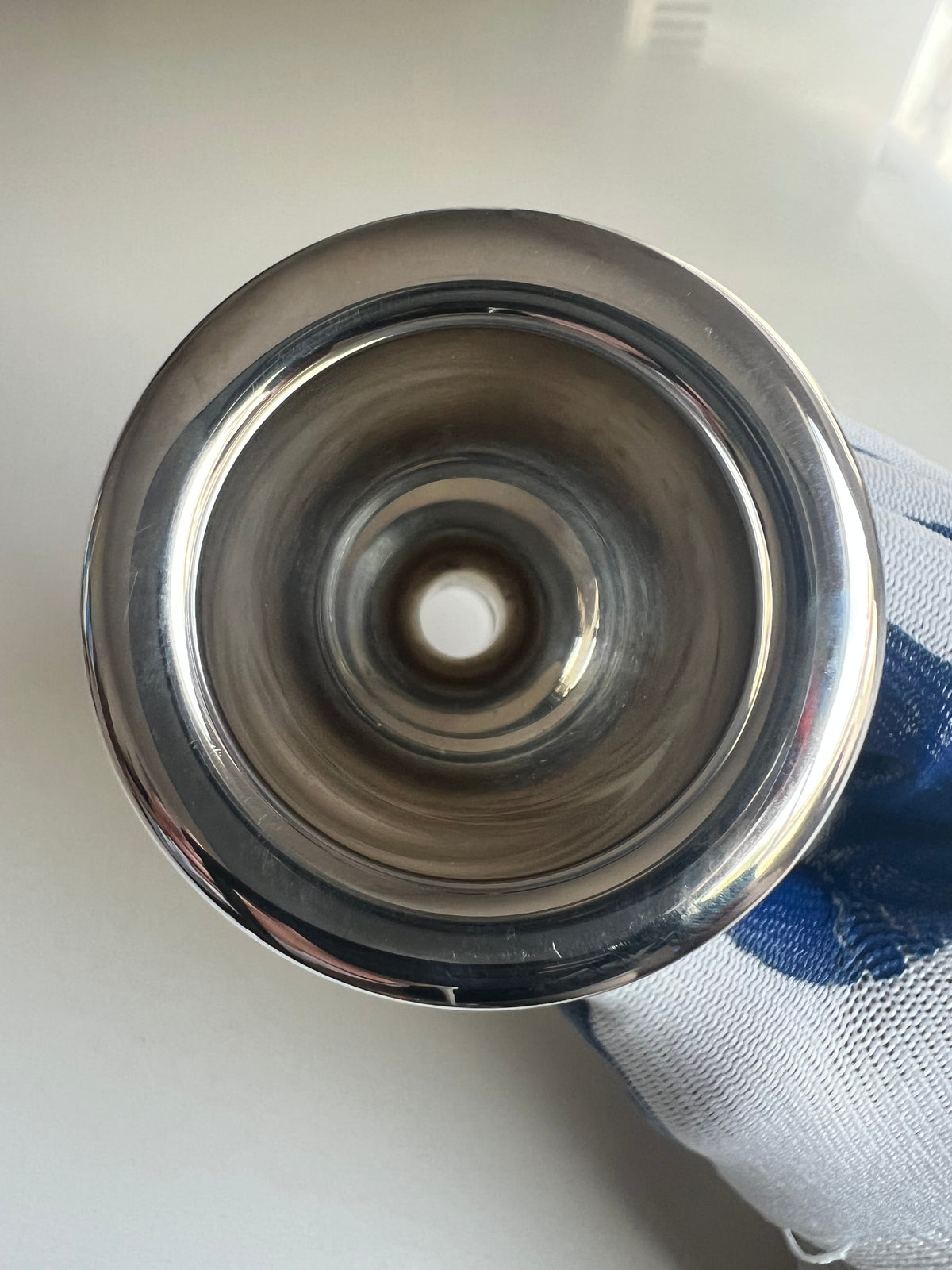 Robert Tucci Sousapower 8 Tuba/Sousaphone Mouthpiece Silver Plated