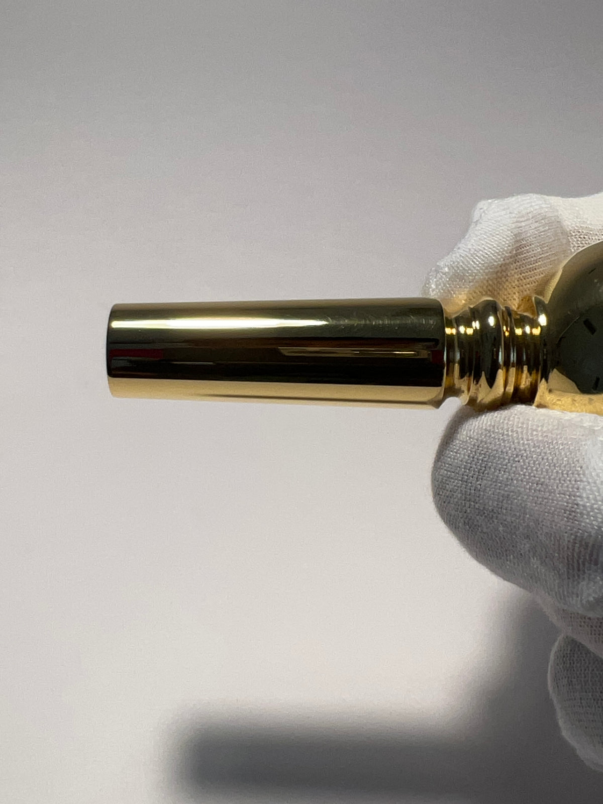 Robert Tucci RT-64 Gold Plated Tuba Mouthpiece Standard Shank