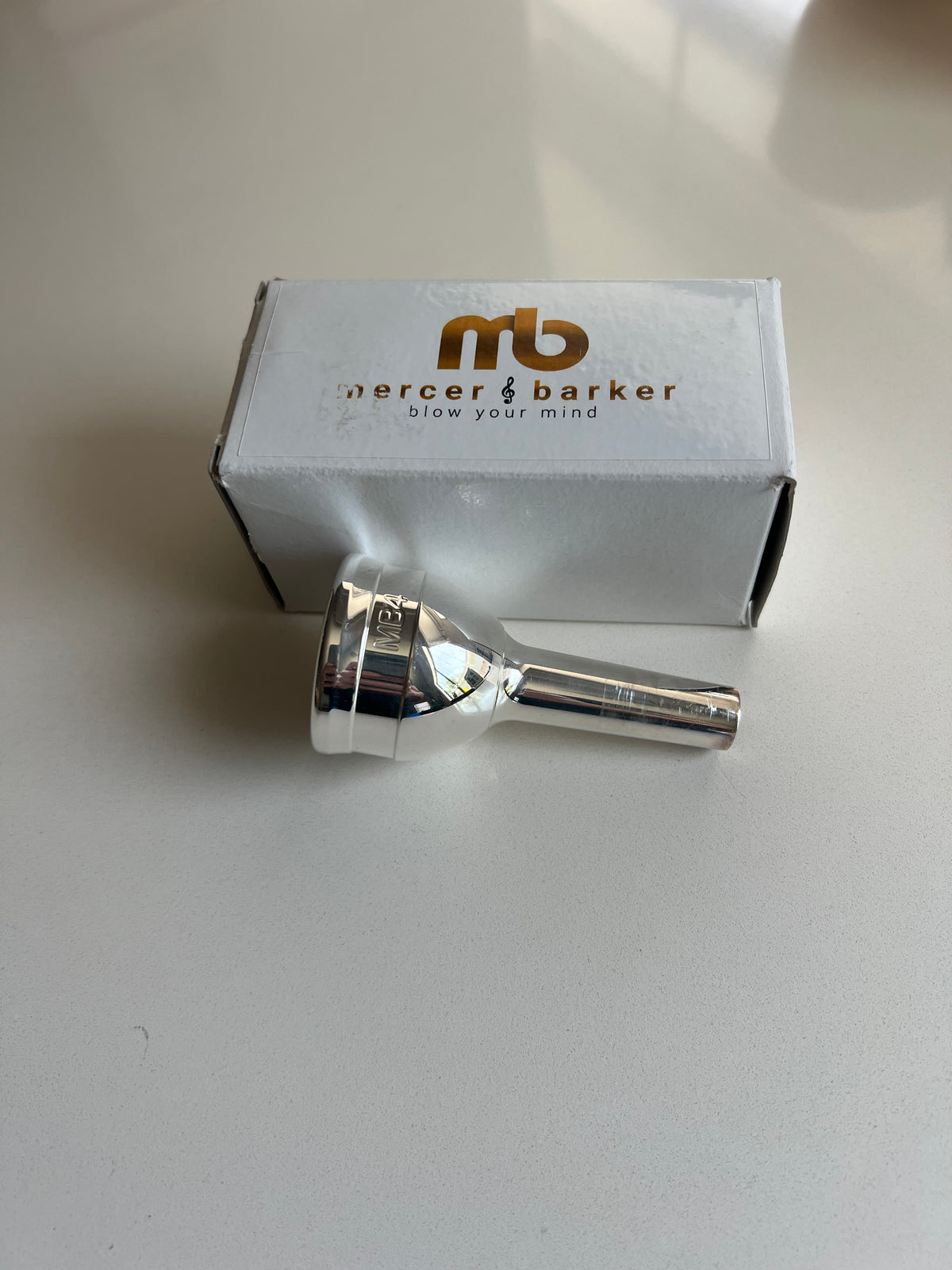 Mercer and Barker MB4 Euphonium Mouthpiece