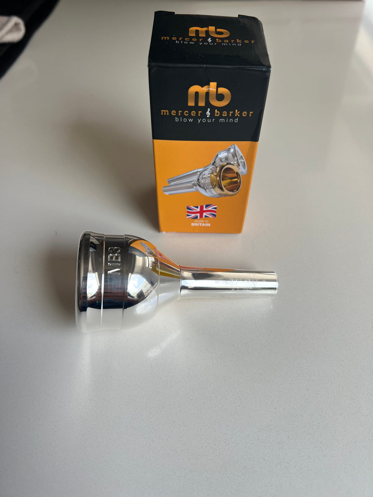 Mercer and Barker MB3 Tuba Mouthpiece