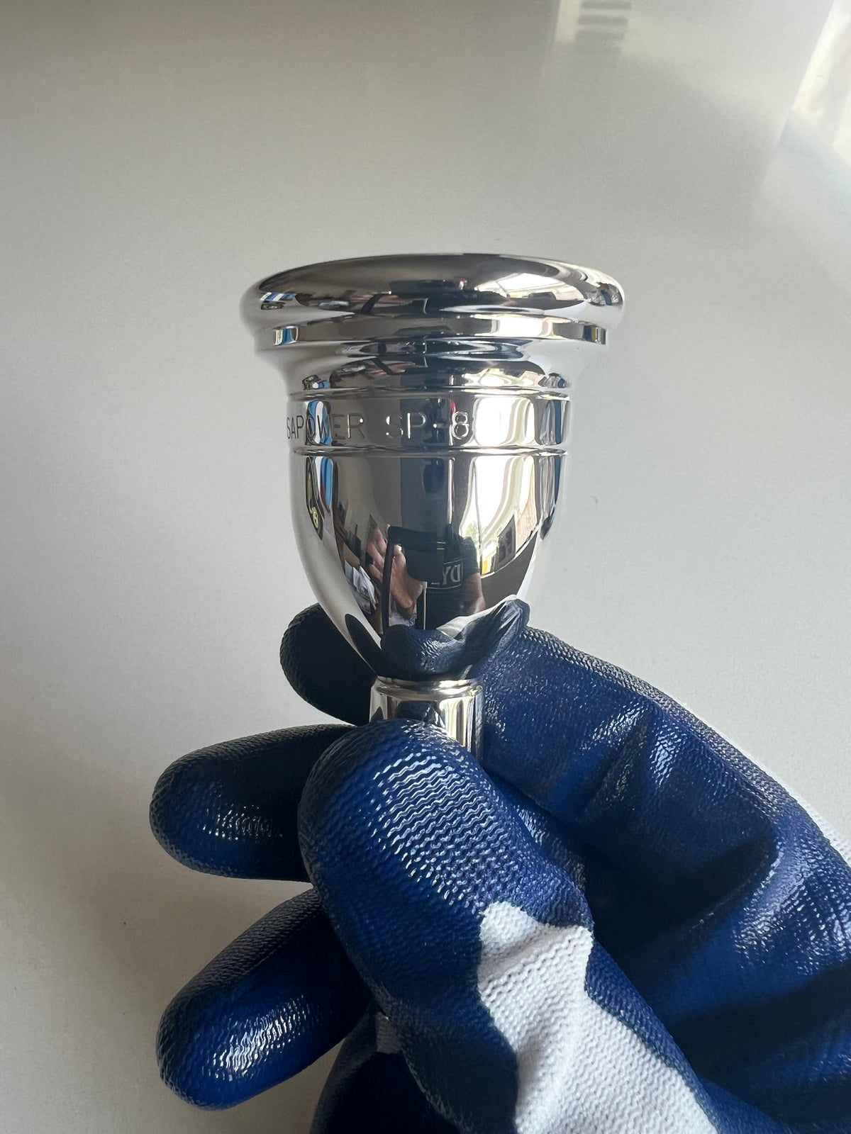 Robert Tucci Sousapower 8 Tuba/Sousaphone Mouthpiece Silver Plated