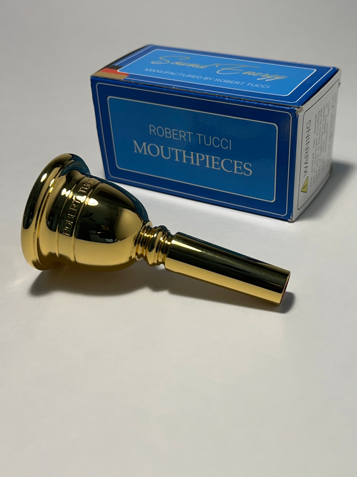 Robert Tucci RT-64 Gold Plated Tuba Mouthpiece Standard Shank