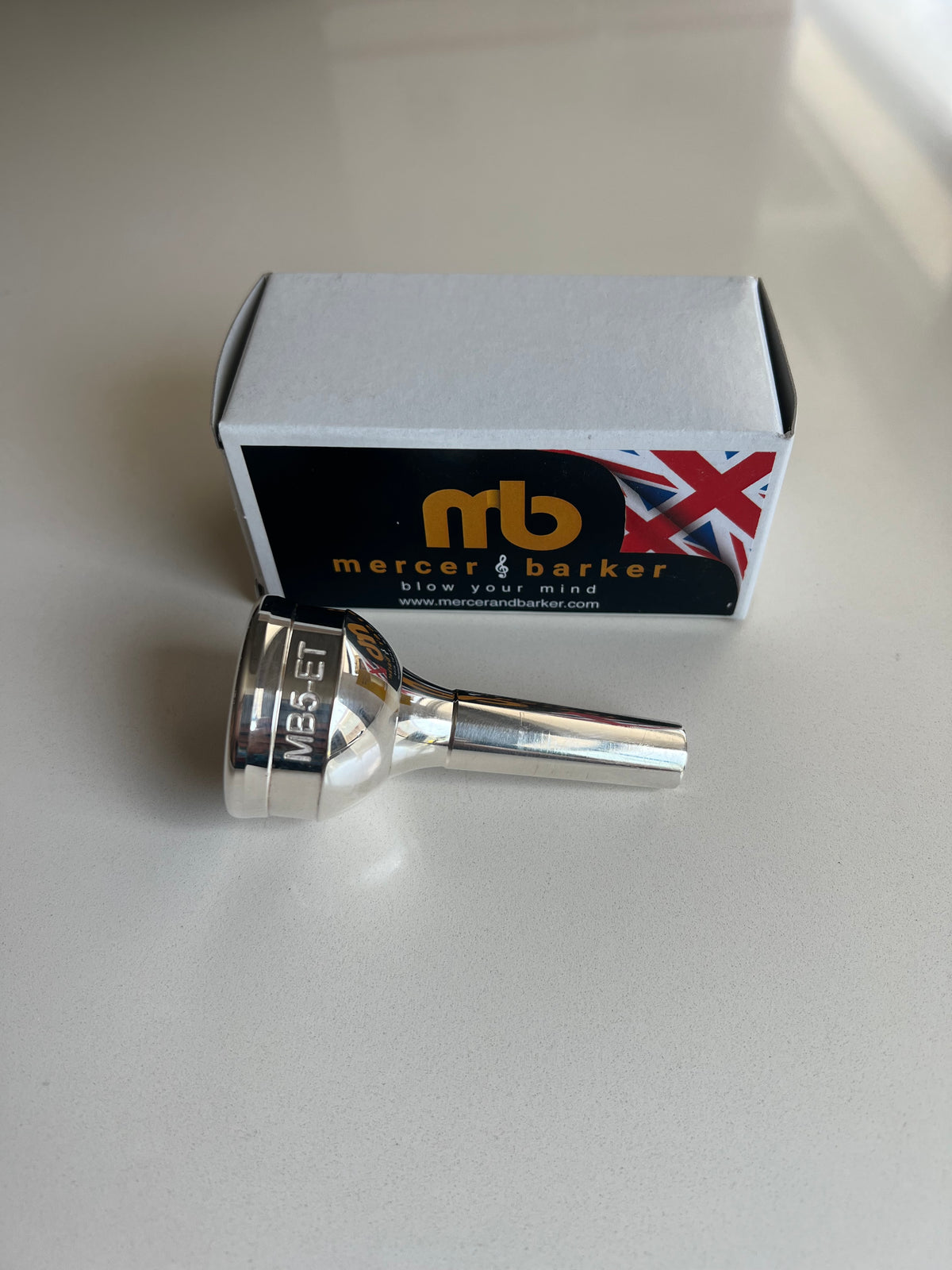 Mercer and Barker MB5ET Euphonium Mouthpiece