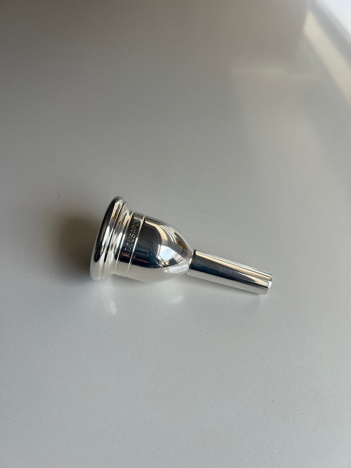 Sousapower 5 Robert Tucci SP-5 Tuba Sousaphone Mouthpiece Silver Pre-Owned