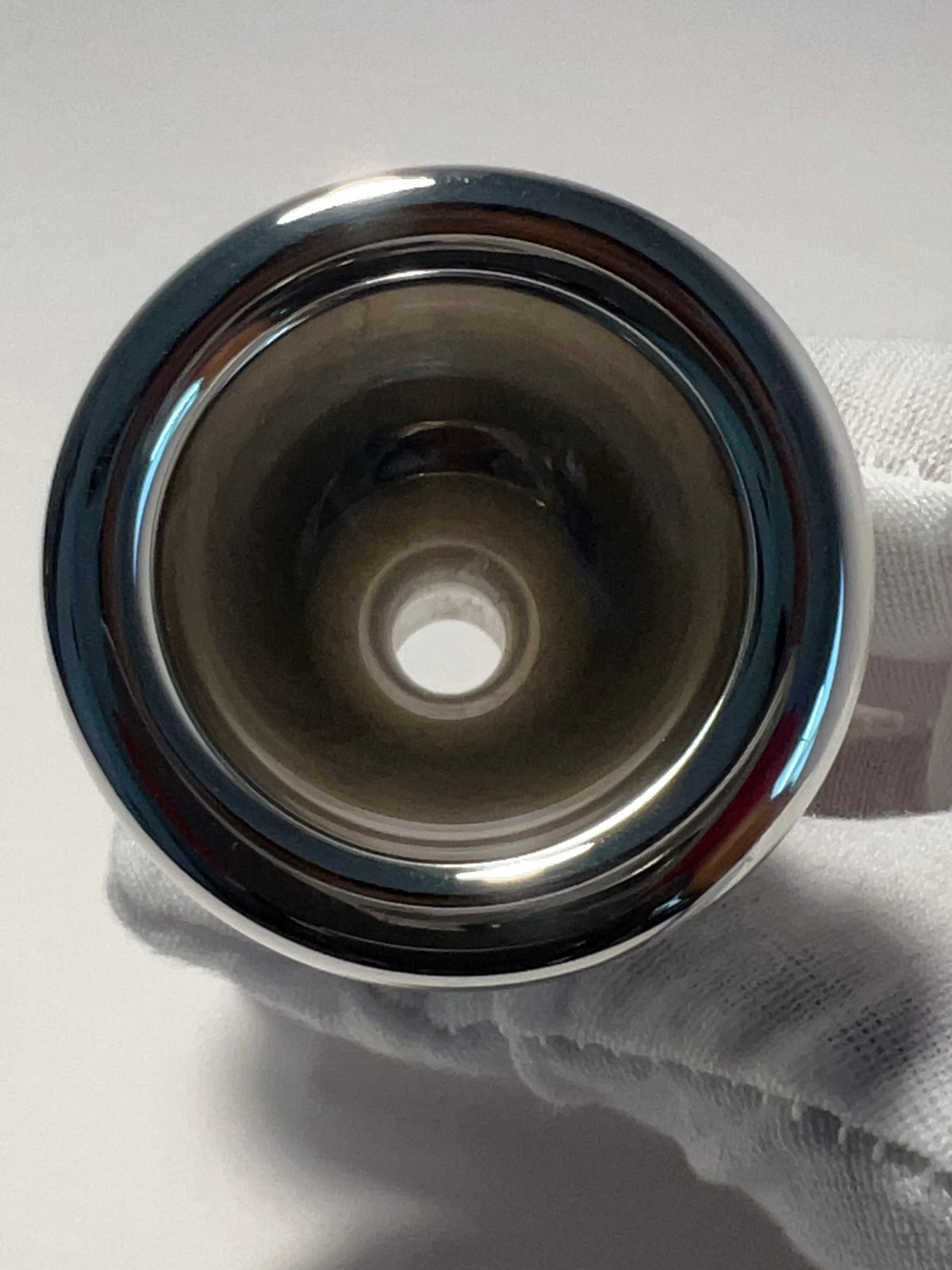 Robert Tucci Evolution Tuba Mouthpiece ST-3 - Silver Plated Tester Model