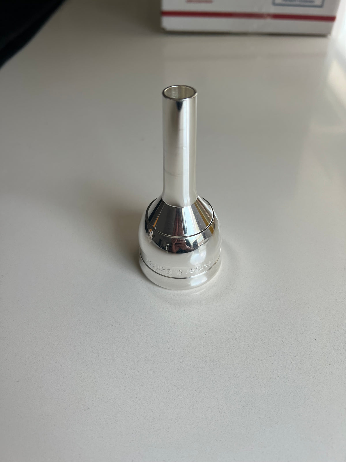 Mercer and Barker MB2 Tuba Mouthpiece Silver Plated