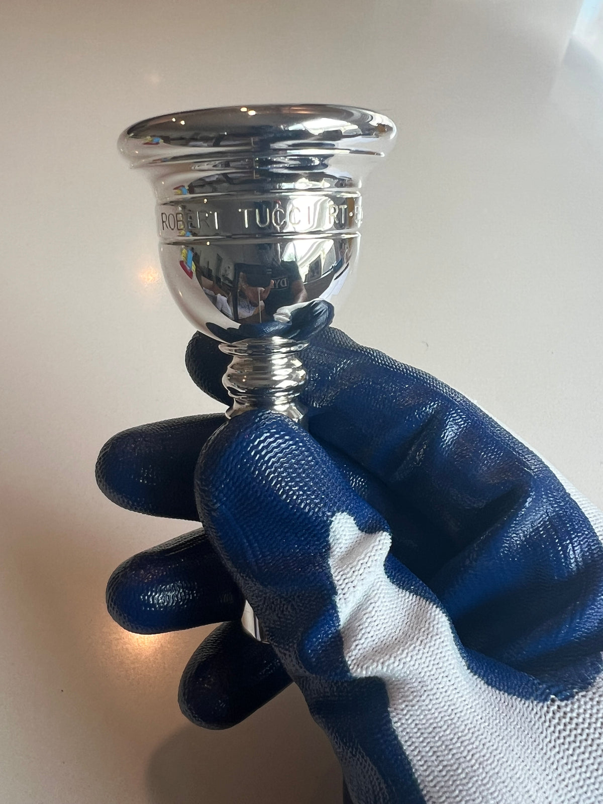 Robert Tucci RT-50 Tuba Mouthpiece Silver Plated