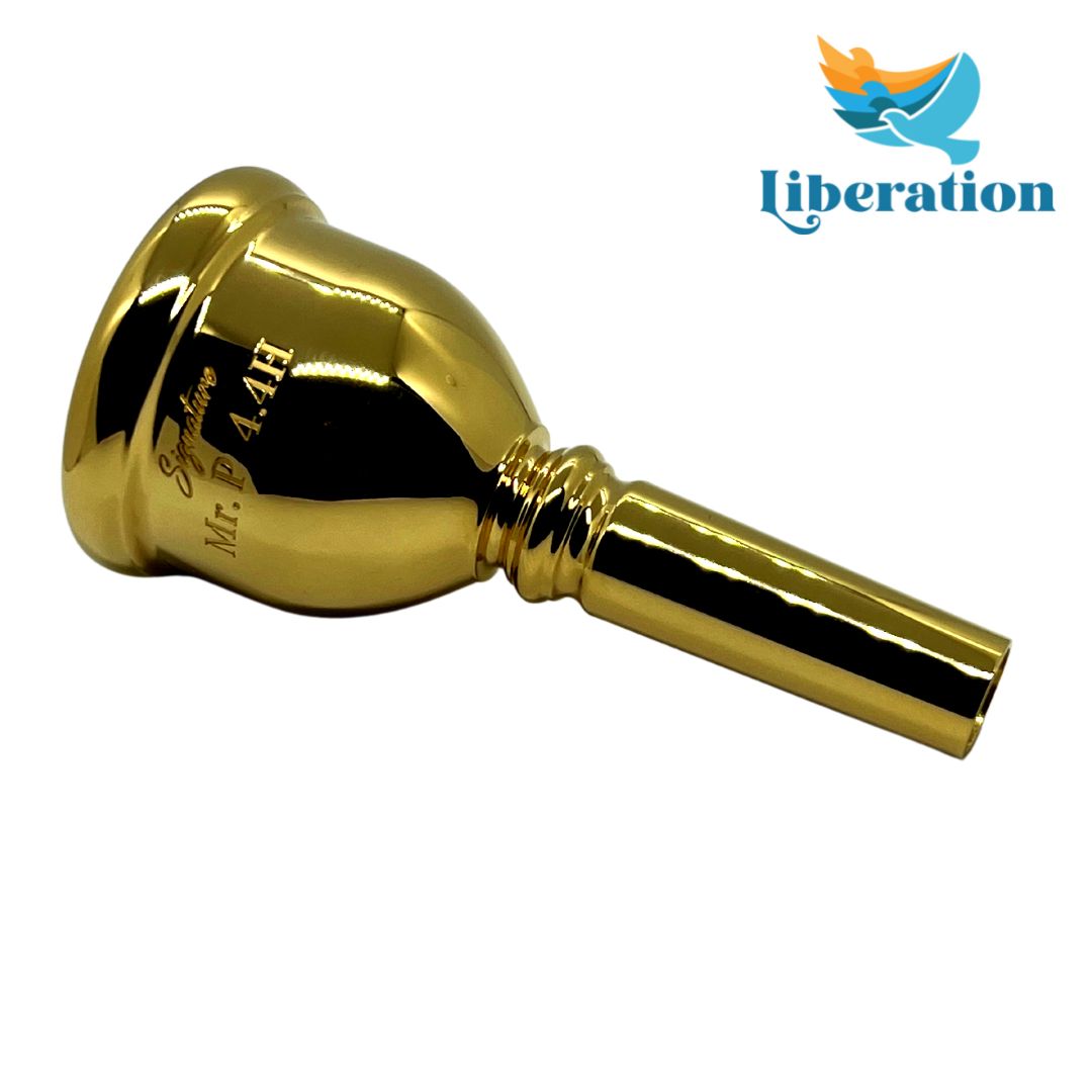 Liberation Mr. P Signature 4.4H Tuba Mouthpiece - Professor Mouthpiece