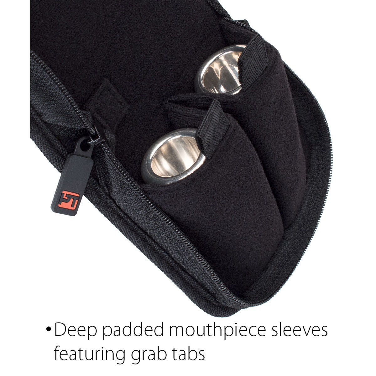 Protec Tuba Double Mouthpiece Pouch